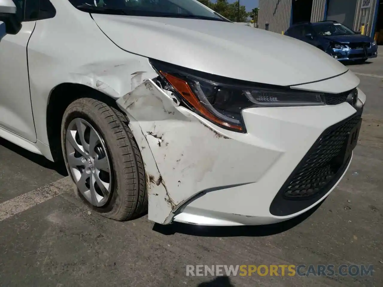 9 Photograph of a damaged car JTDEPMAE4N3020101 TOYOTA COROLLA 2022