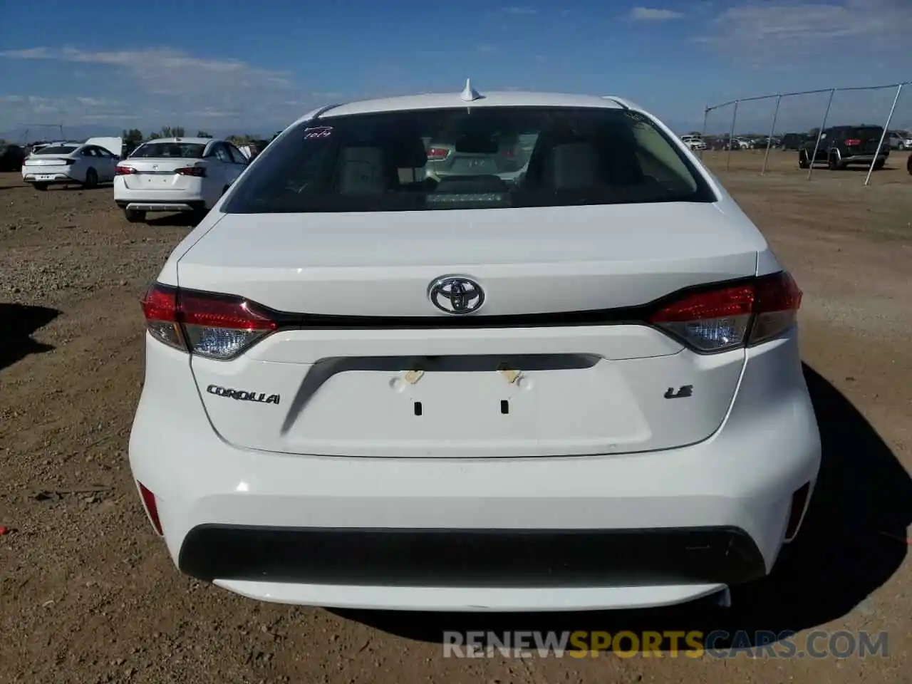 6 Photograph of a damaged car JTDEPMAE4N3020826 TOYOTA COROLLA 2022