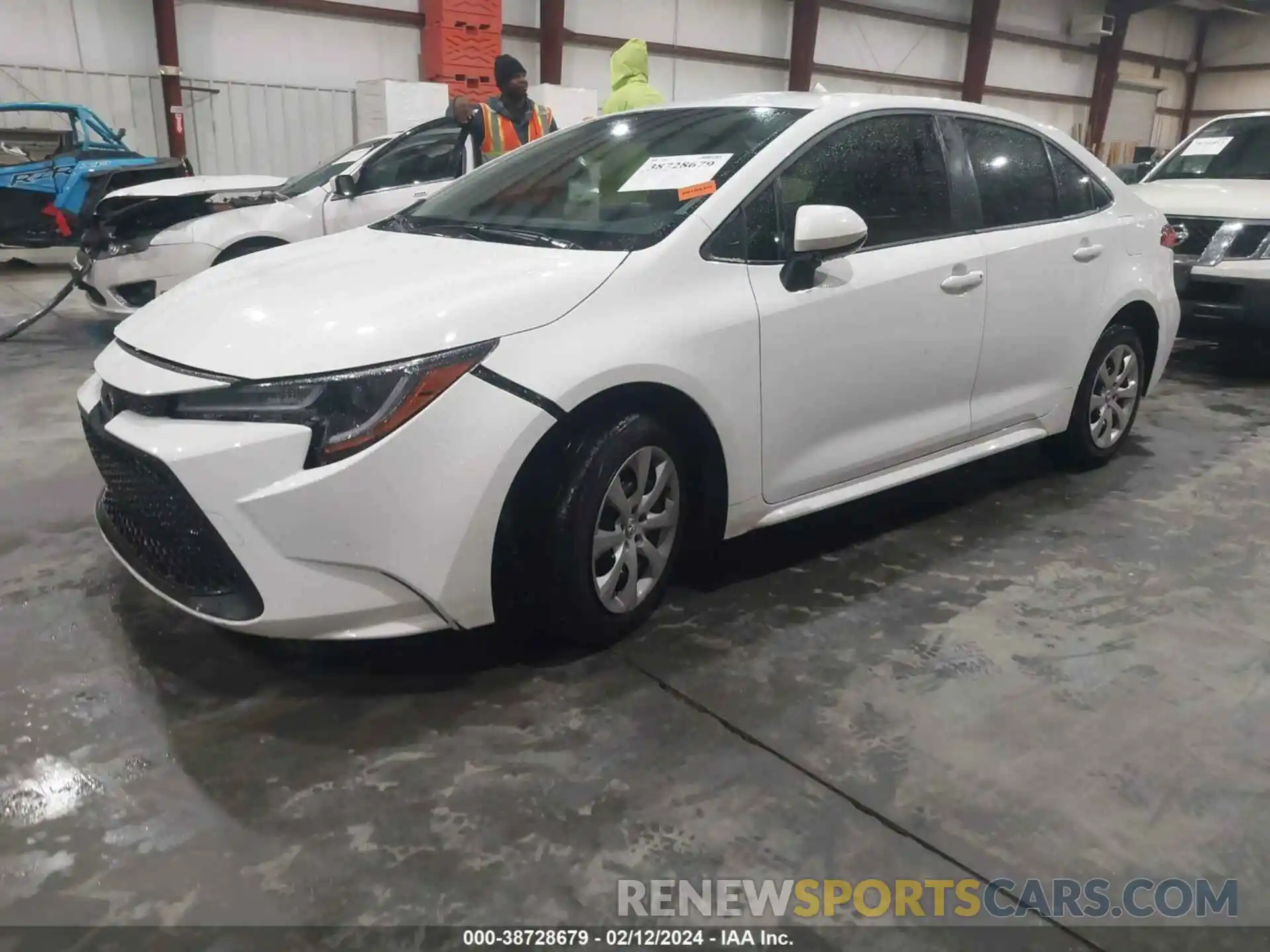 2 Photograph of a damaged car JTDEPMAE4N3021815 TOYOTA COROLLA 2022