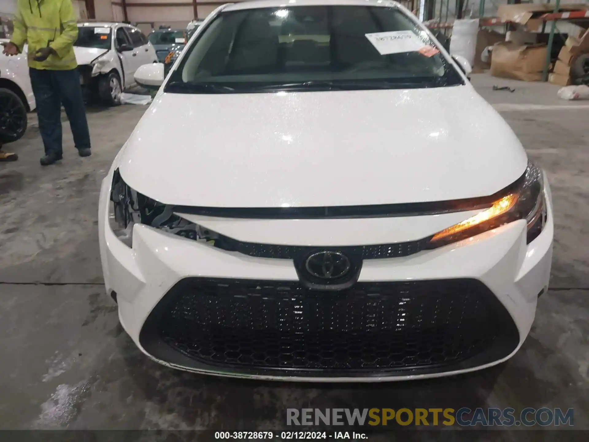 6 Photograph of a damaged car JTDEPMAE4N3021815 TOYOTA COROLLA 2022