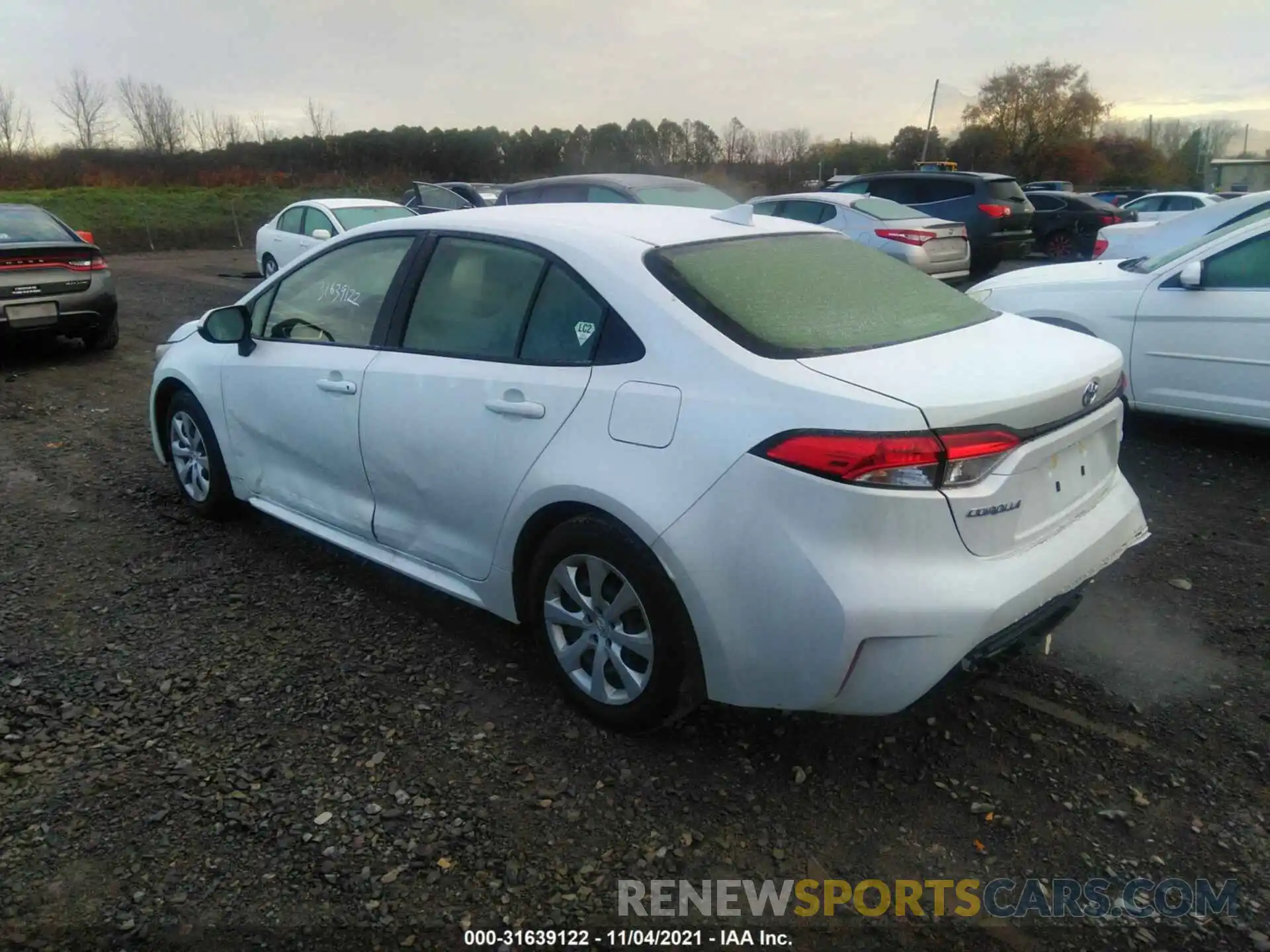 3 Photograph of a damaged car JTDEPMAE4NJ190681 TOYOTA COROLLA 2022