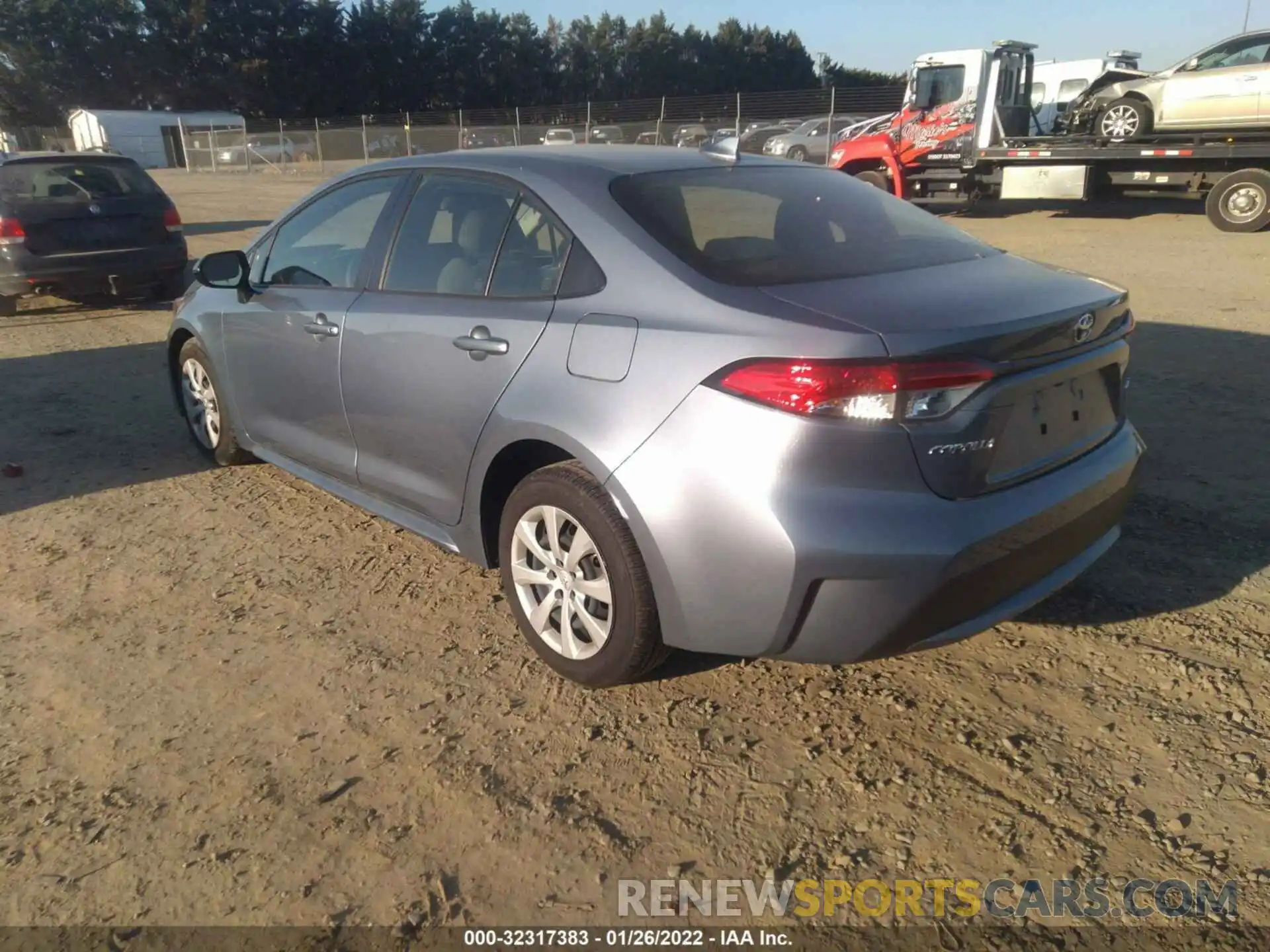 3 Photograph of a damaged car JTDEPMAE4NJ191247 TOYOTA COROLLA 2022