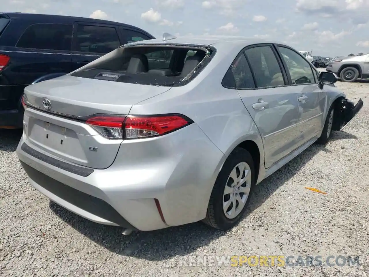 4 Photograph of a damaged car JTDEPMAE4NJ191457 TOYOTA COROLLA 2022