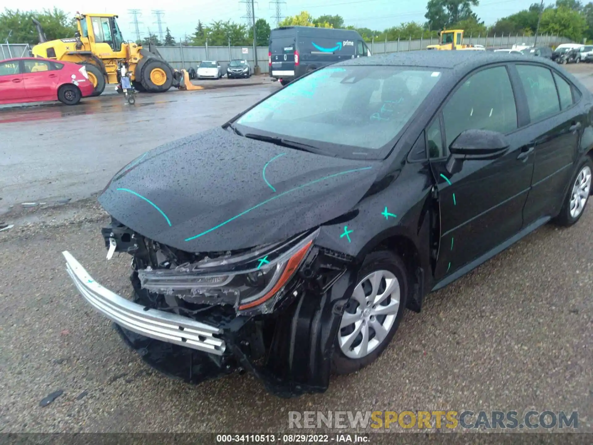 6 Photograph of a damaged car JTDEPMAE4NJ191880 TOYOTA COROLLA 2022