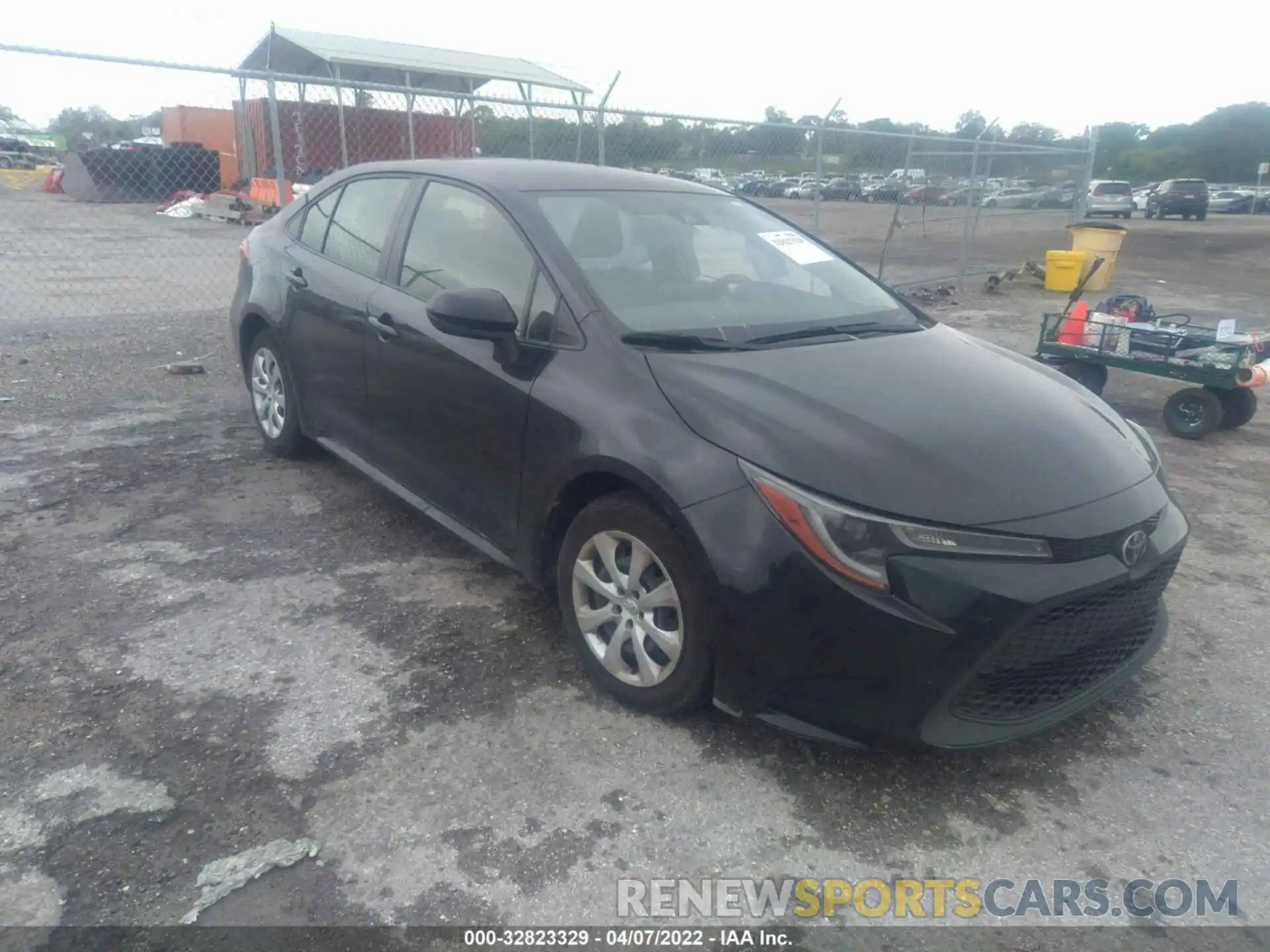 1 Photograph of a damaged car JTDEPMAE4NJ192365 TOYOTA COROLLA 2022