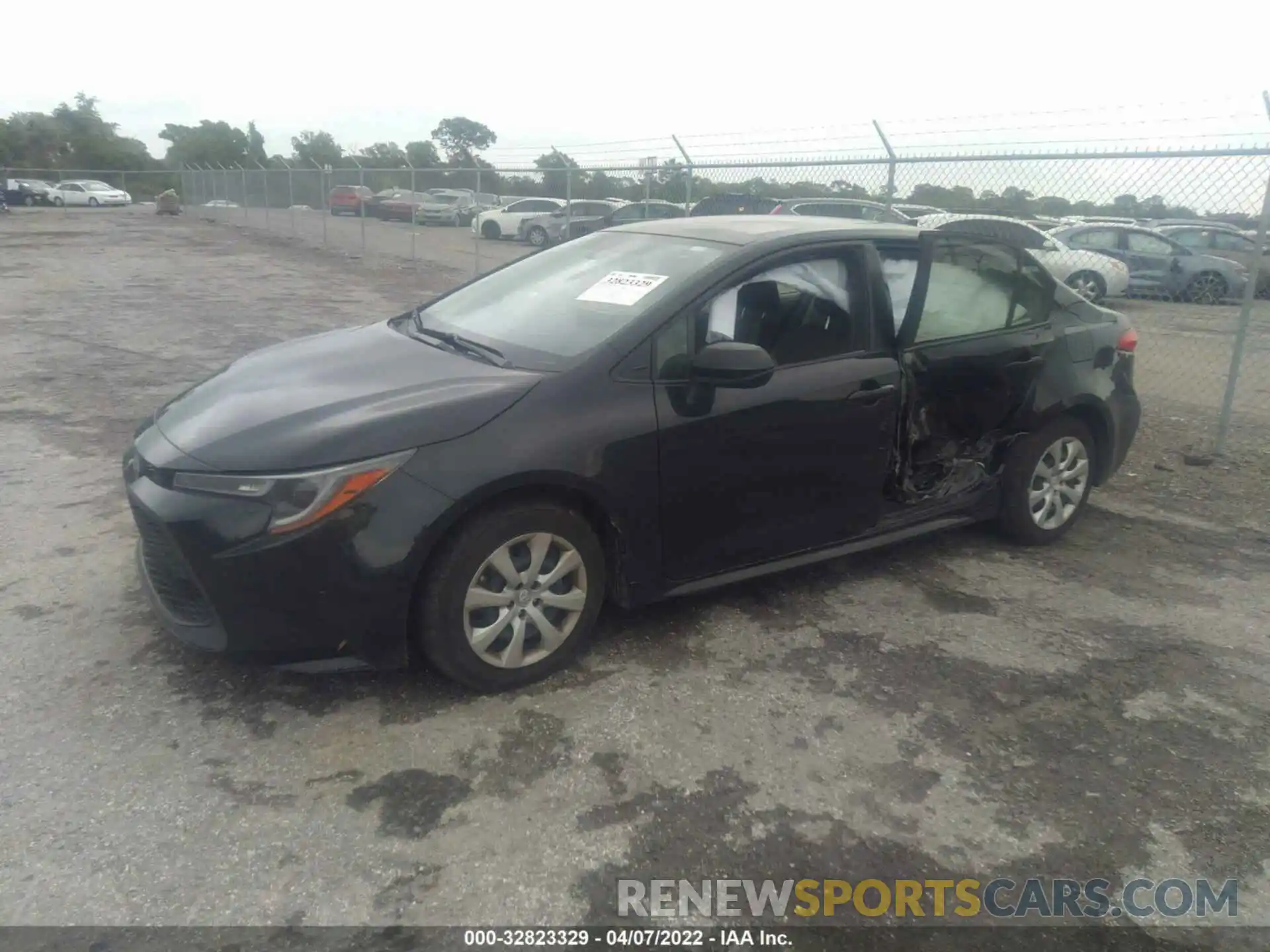 2 Photograph of a damaged car JTDEPMAE4NJ192365 TOYOTA COROLLA 2022