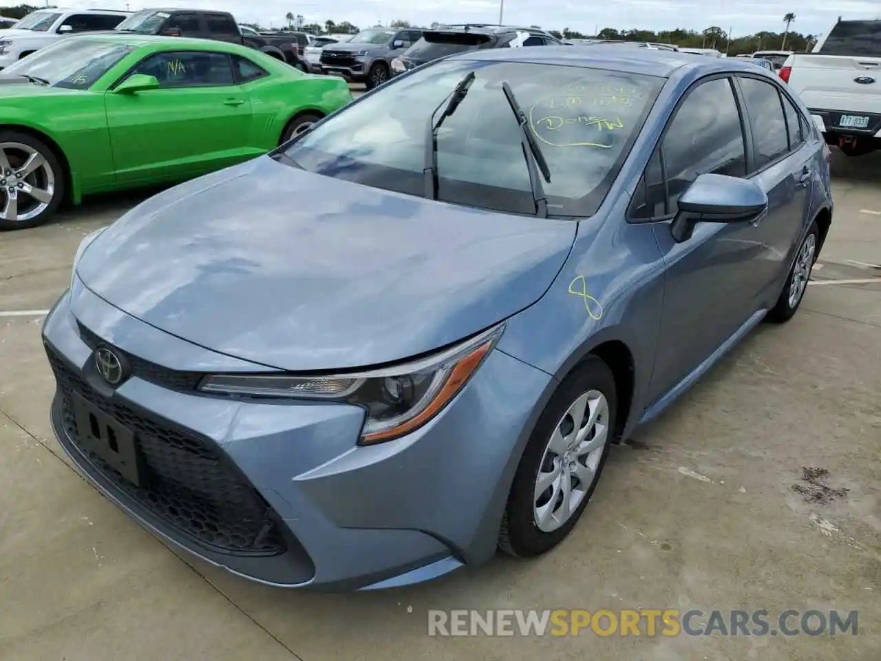 2 Photograph of a damaged car JTDEPMAE4NJ192477 TOYOTA COROLLA 2022