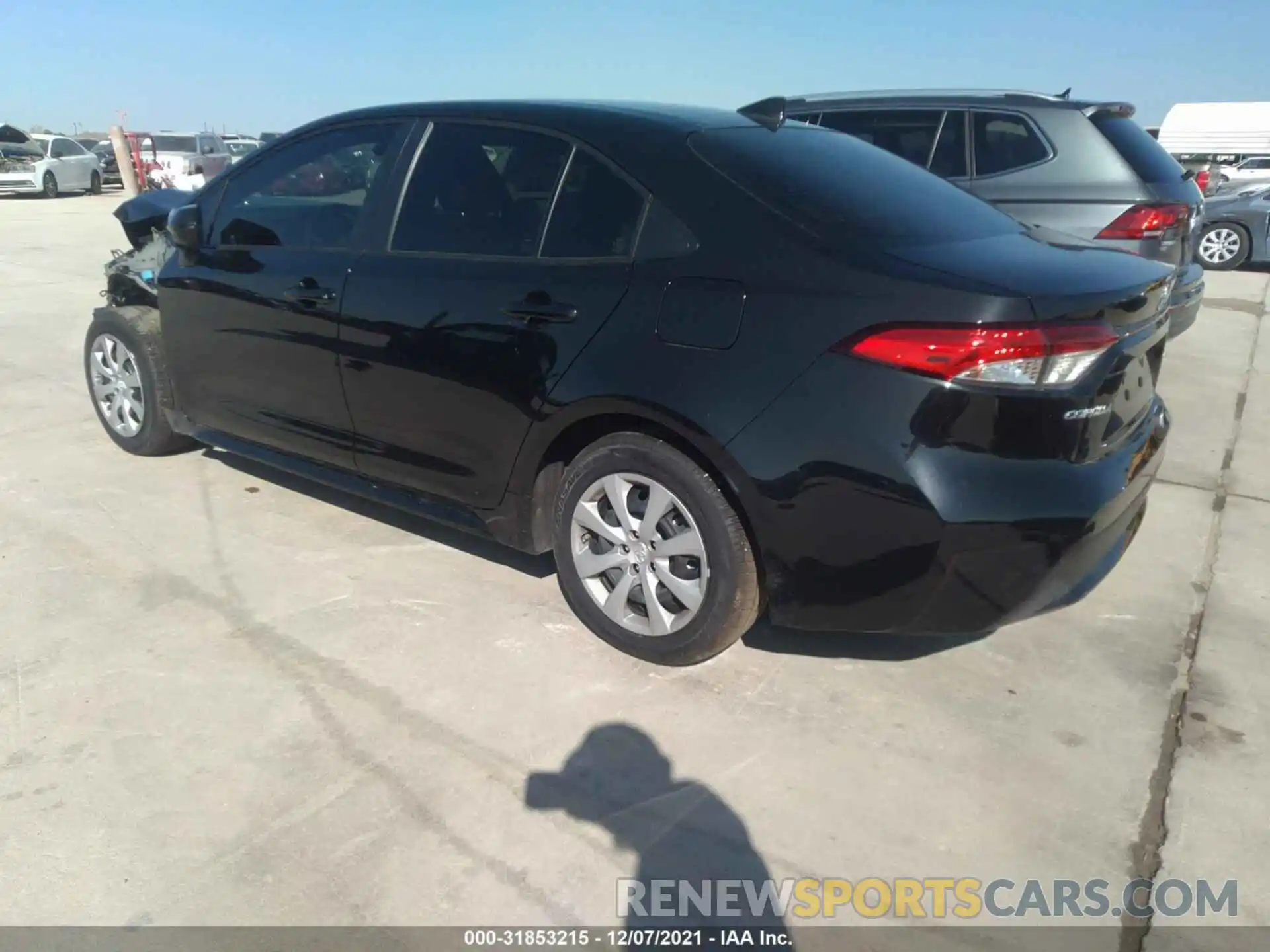 3 Photograph of a damaged car JTDEPMAE4NJ194164 TOYOTA COROLLA 2022