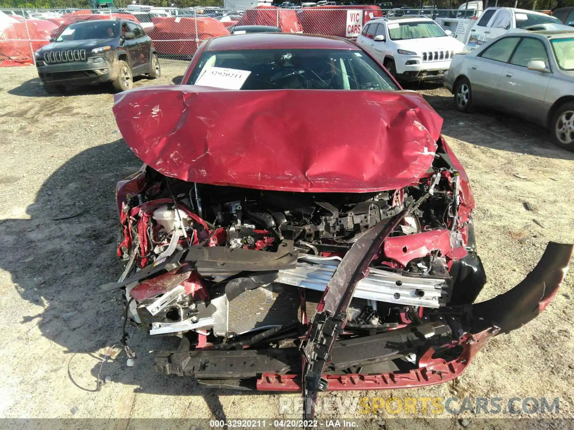 6 Photograph of a damaged car JTDEPMAE4NJ195069 TOYOTA COROLLA 2022