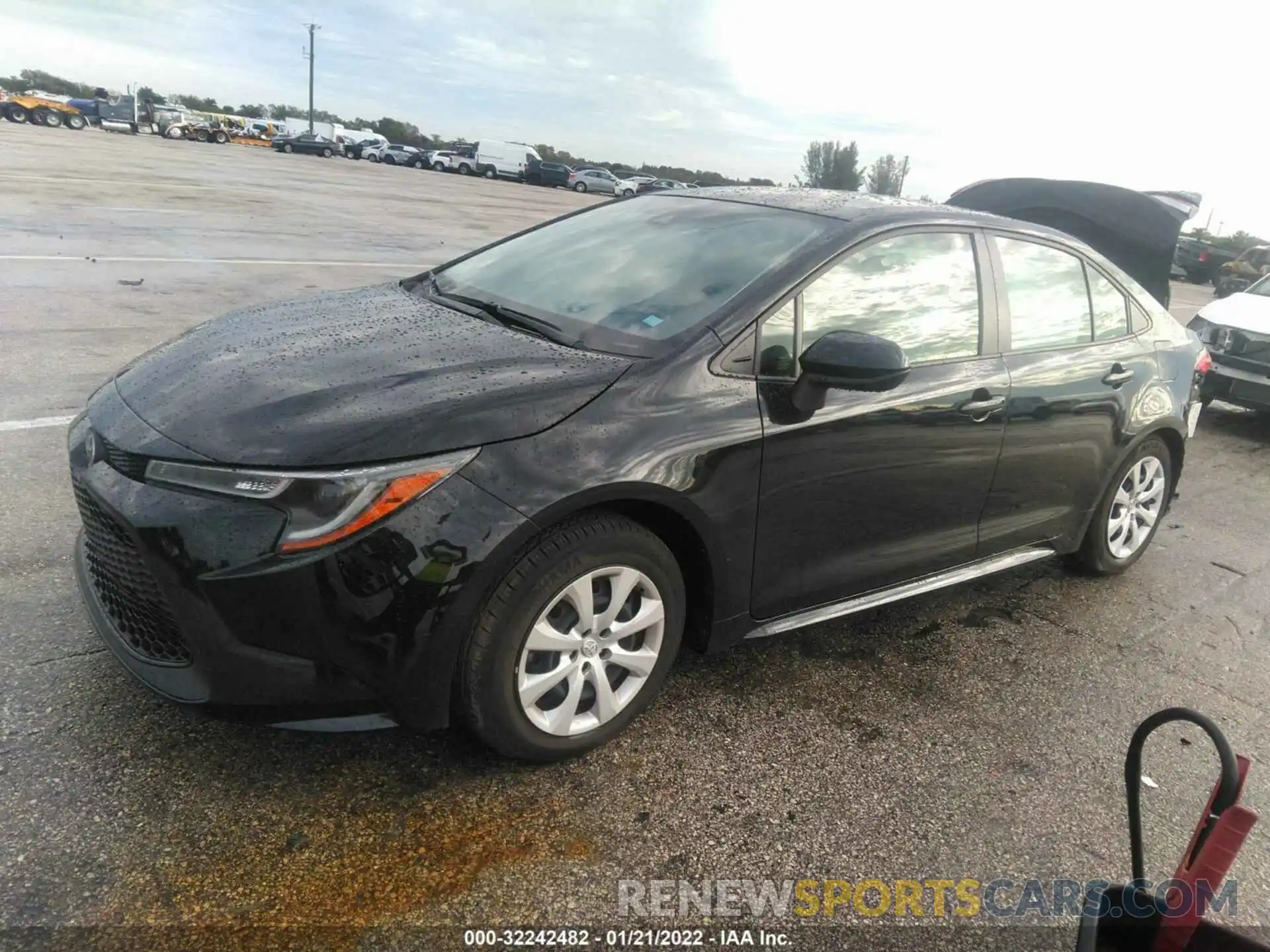 1 Photograph of a damaged car JTDEPMAE4NJ197405 TOYOTA COROLLA 2022