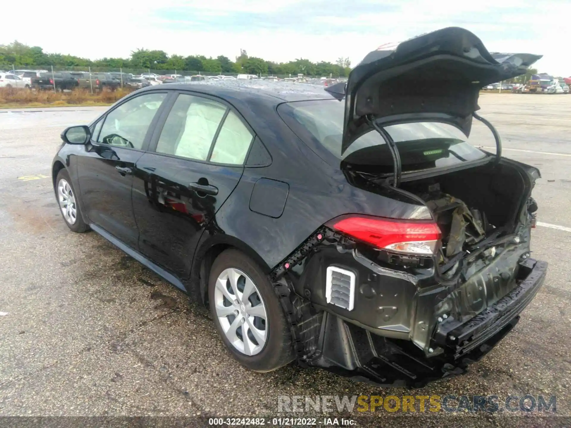 2 Photograph of a damaged car JTDEPMAE4NJ197405 TOYOTA COROLLA 2022