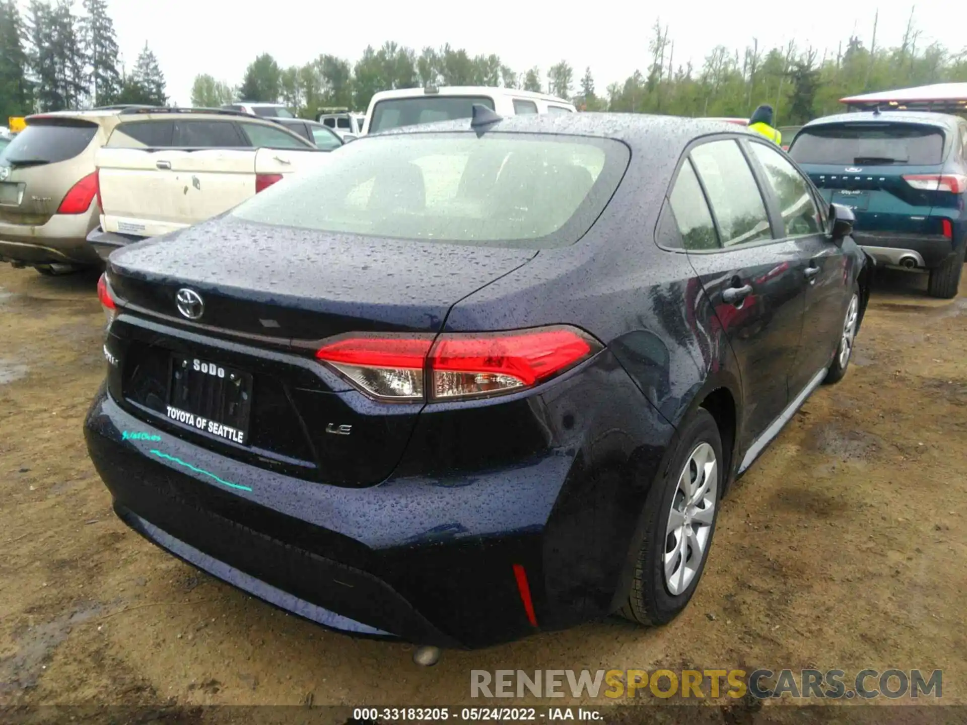 4 Photograph of a damaged car JTDEPMAE4NJ197601 TOYOTA COROLLA 2022