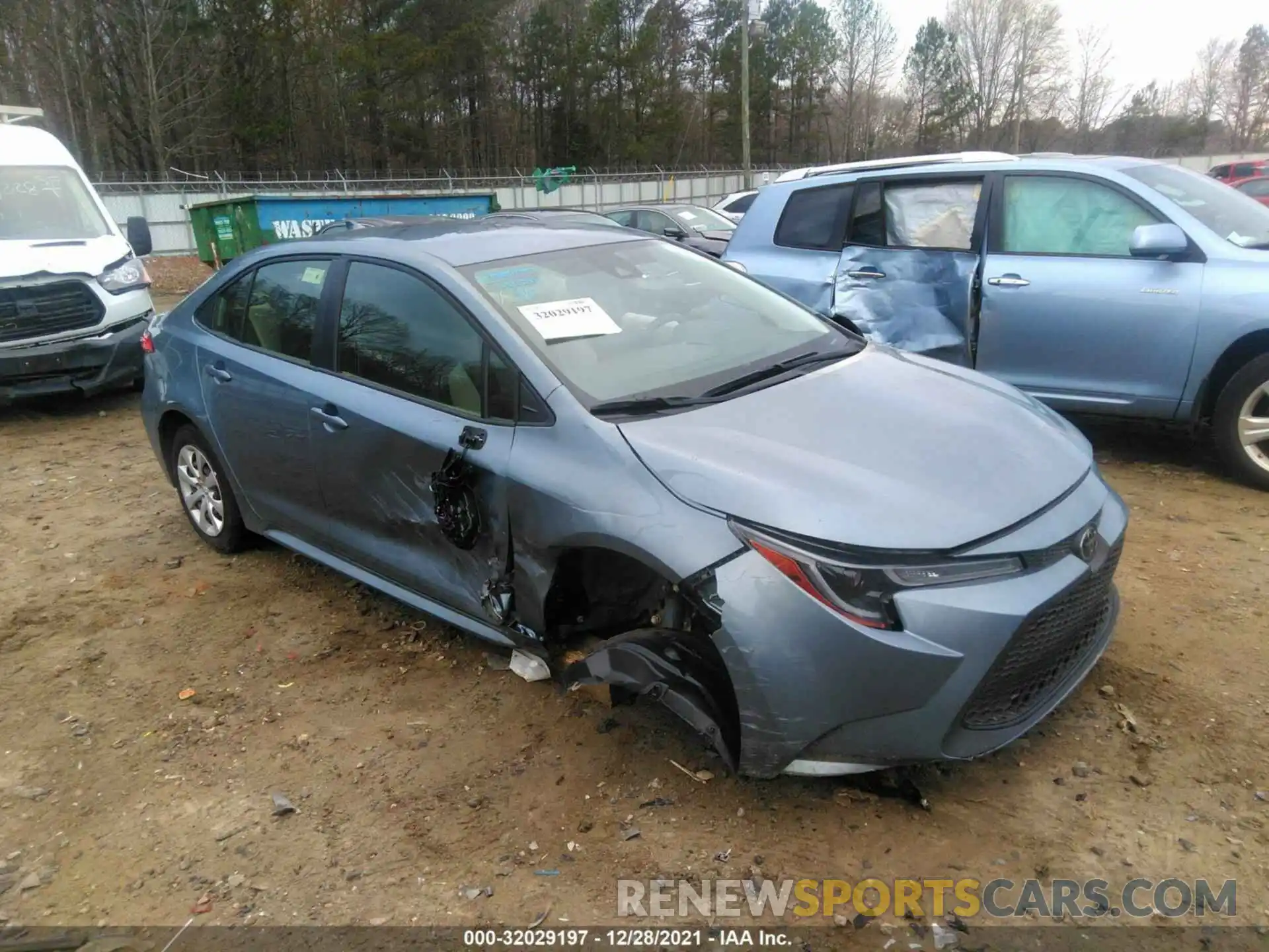 1 Photograph of a damaged car JTDEPMAE4NJ199963 TOYOTA COROLLA 2022