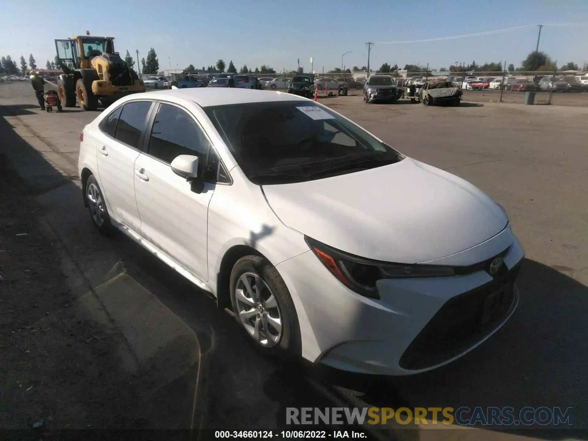 1 Photograph of a damaged car JTDEPMAE4NJ200299 TOYOTA COROLLA 2022