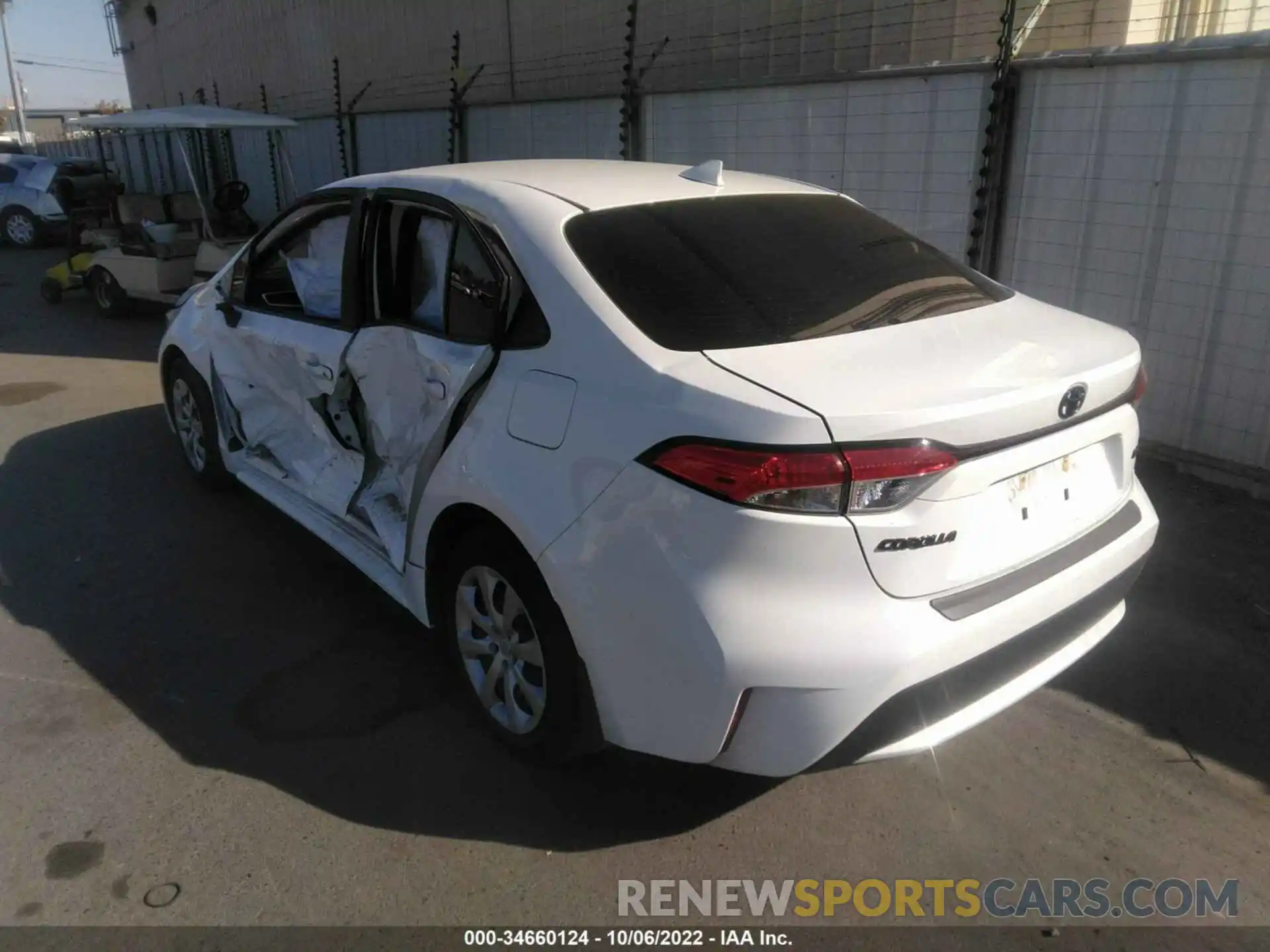 3 Photograph of a damaged car JTDEPMAE4NJ200299 TOYOTA COROLLA 2022