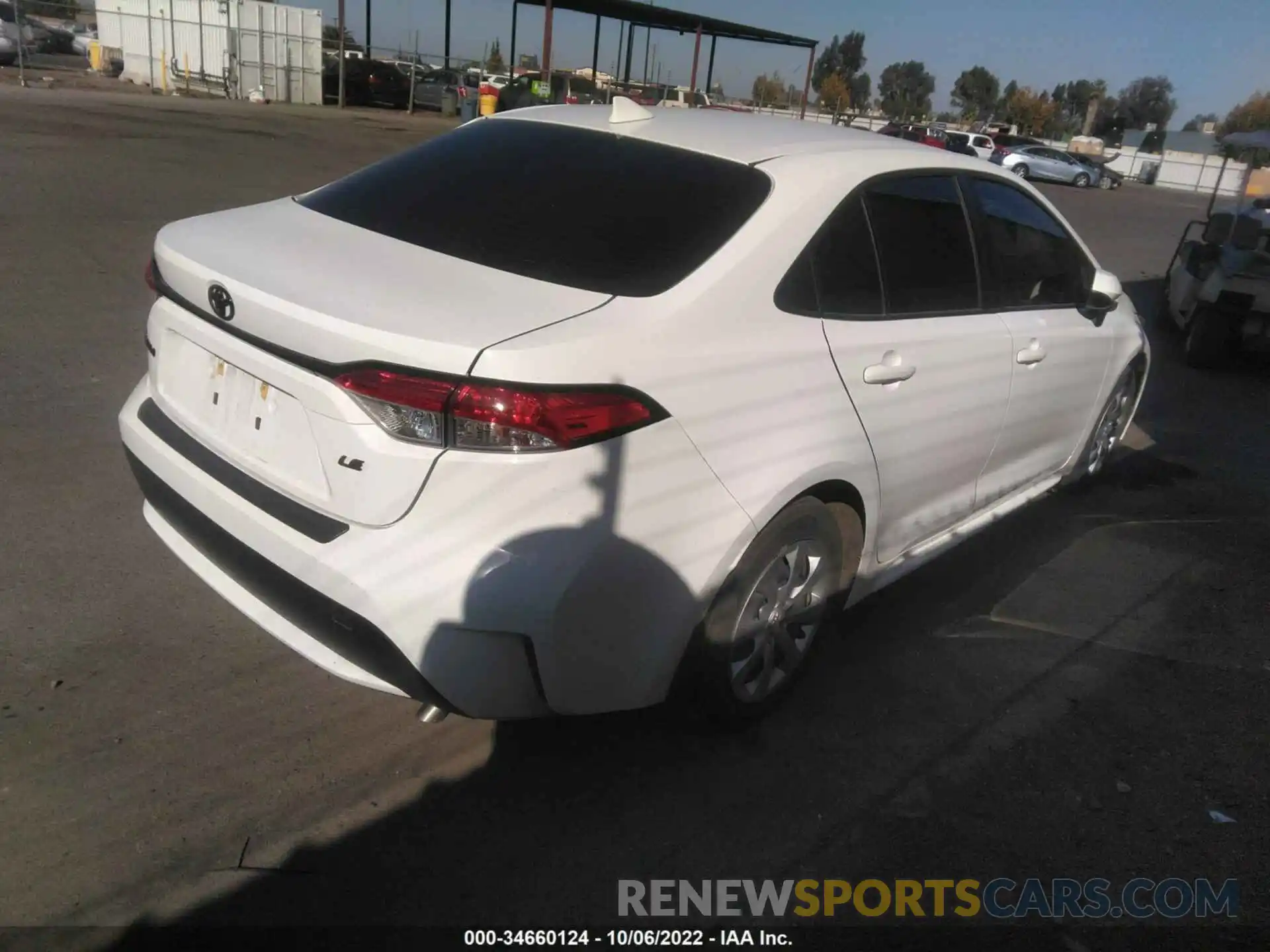 4 Photograph of a damaged car JTDEPMAE4NJ200299 TOYOTA COROLLA 2022