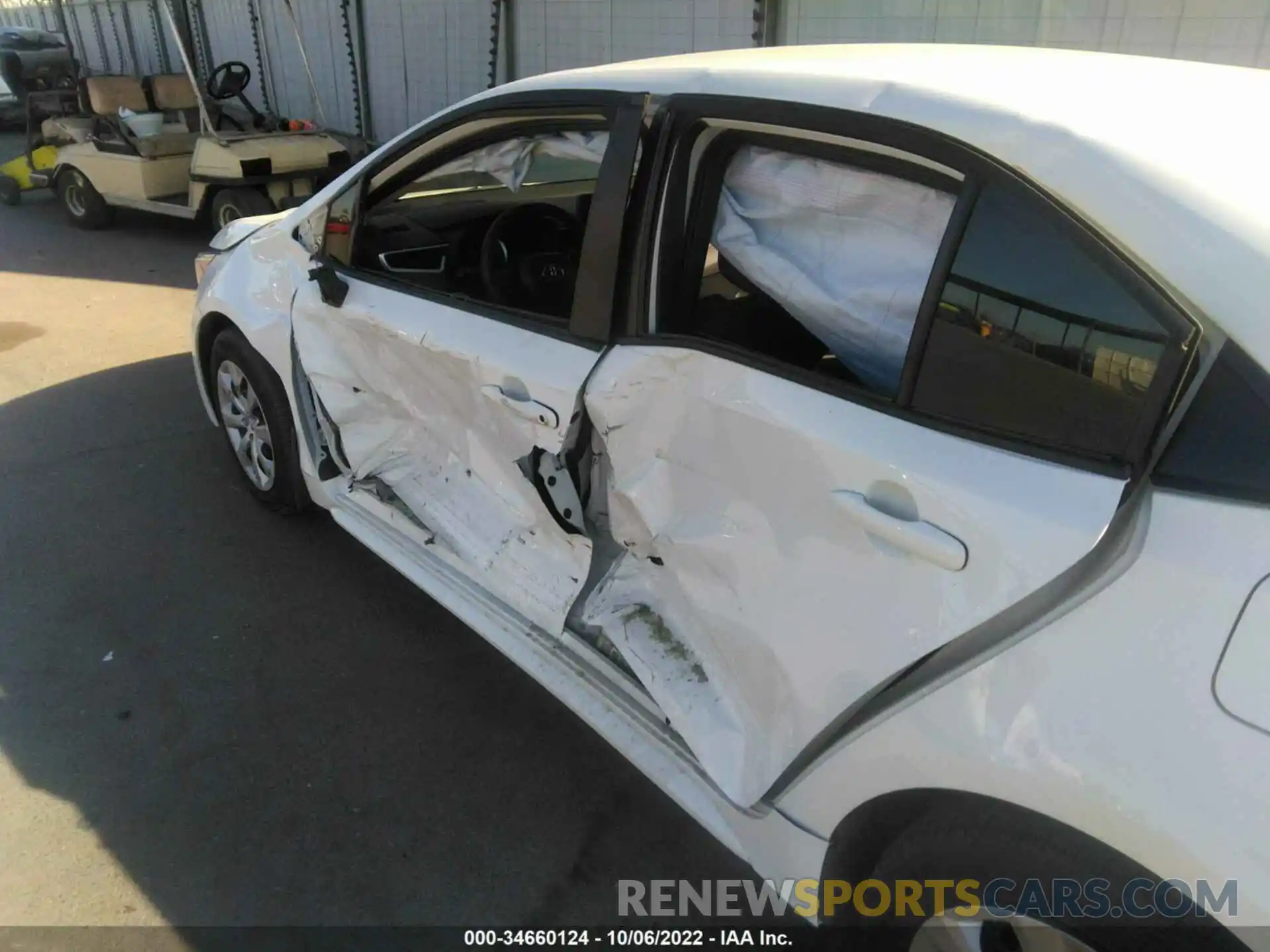 6 Photograph of a damaged car JTDEPMAE4NJ200299 TOYOTA COROLLA 2022