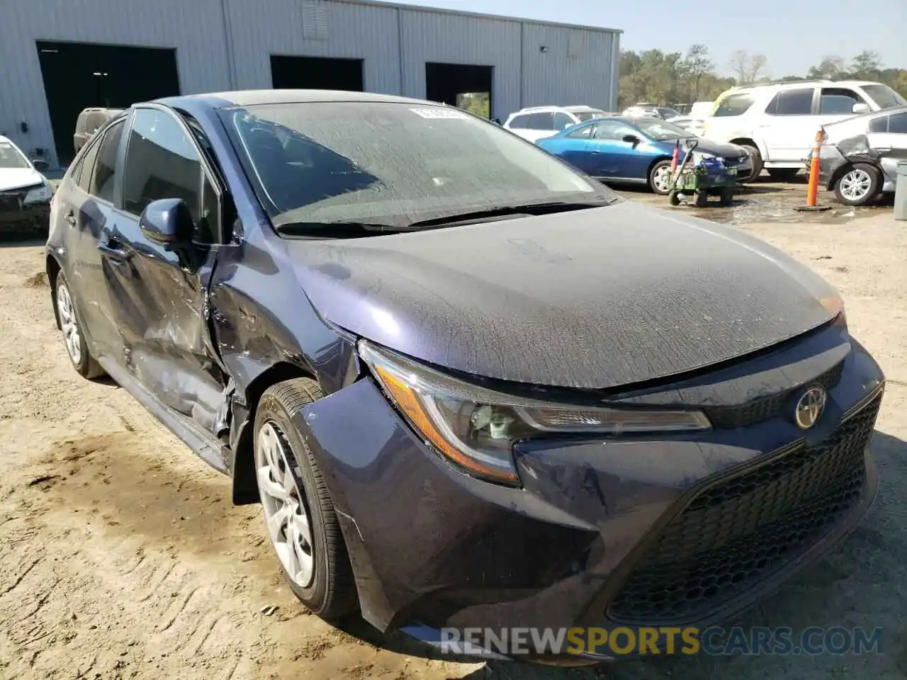 1 Photograph of a damaged car JTDEPMAE4NJ200495 TOYOTA COROLLA 2022