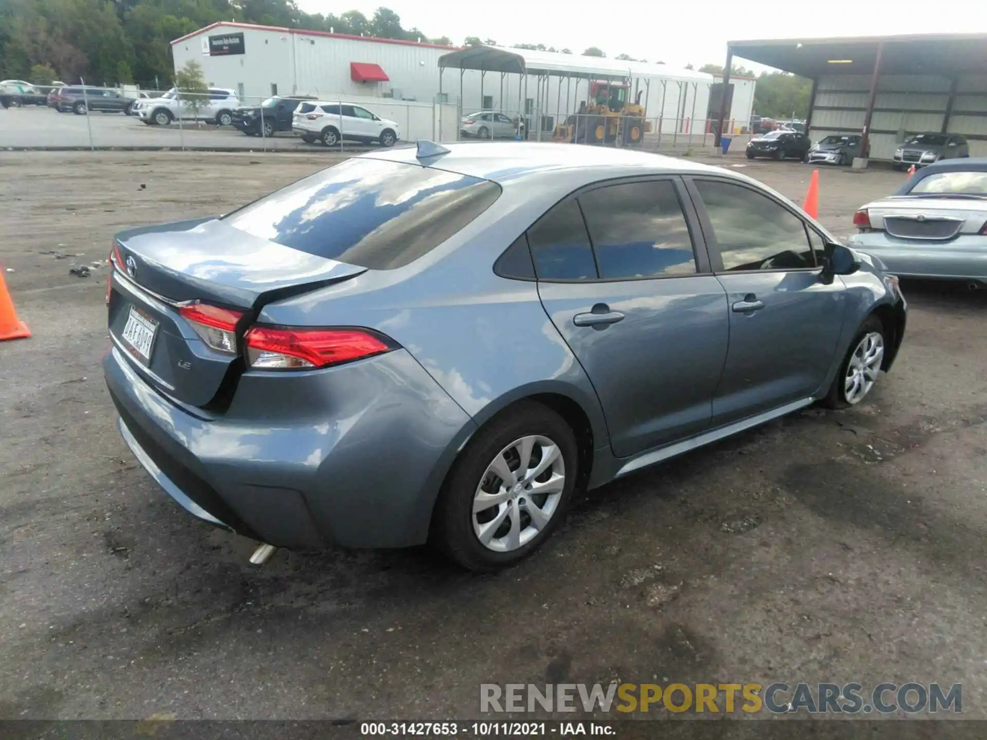 4 Photograph of a damaged car JTDEPMAE4NJ202828 TOYOTA COROLLA 2022