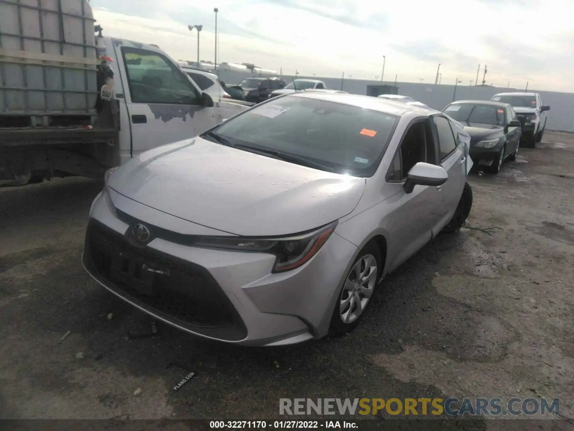 2 Photograph of a damaged car JTDEPMAE4NJ202909 TOYOTA COROLLA 2022