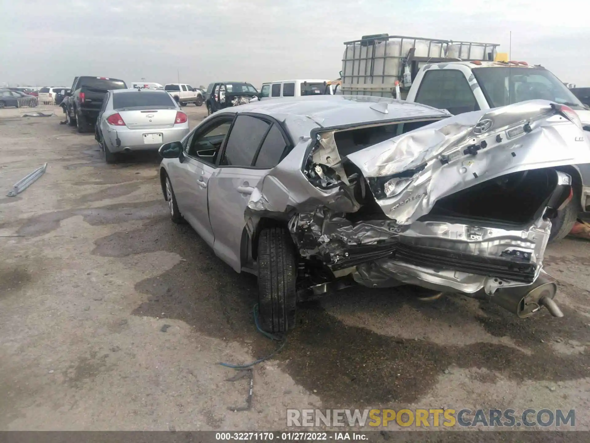 3 Photograph of a damaged car JTDEPMAE4NJ202909 TOYOTA COROLLA 2022