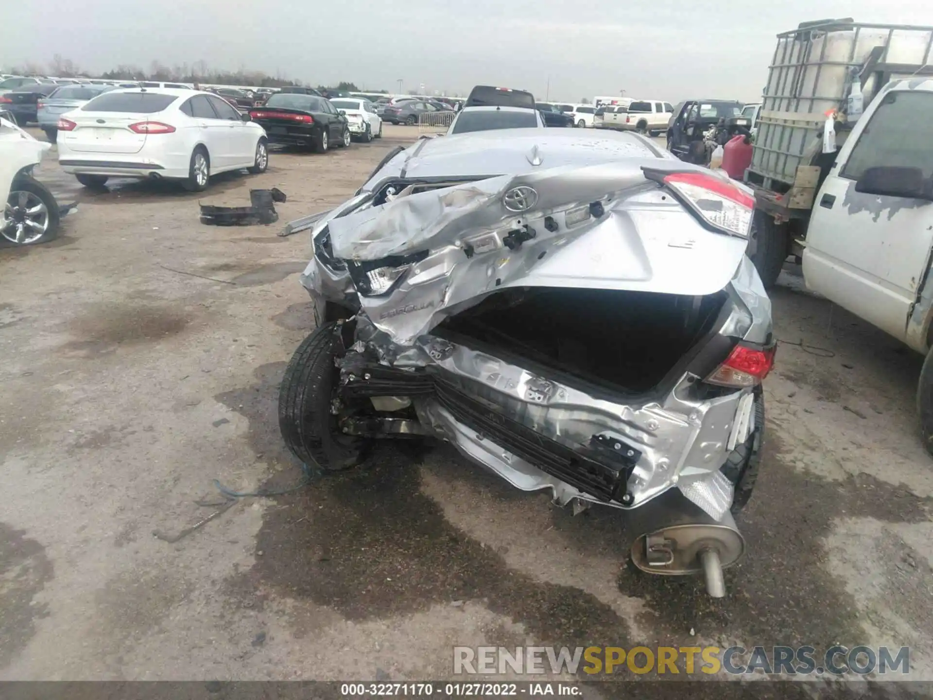 6 Photograph of a damaged car JTDEPMAE4NJ202909 TOYOTA COROLLA 2022