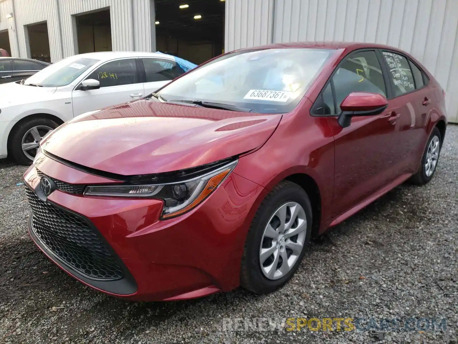 2 Photograph of a damaged car JTDEPMAE4NJ203588 TOYOTA COROLLA 2022