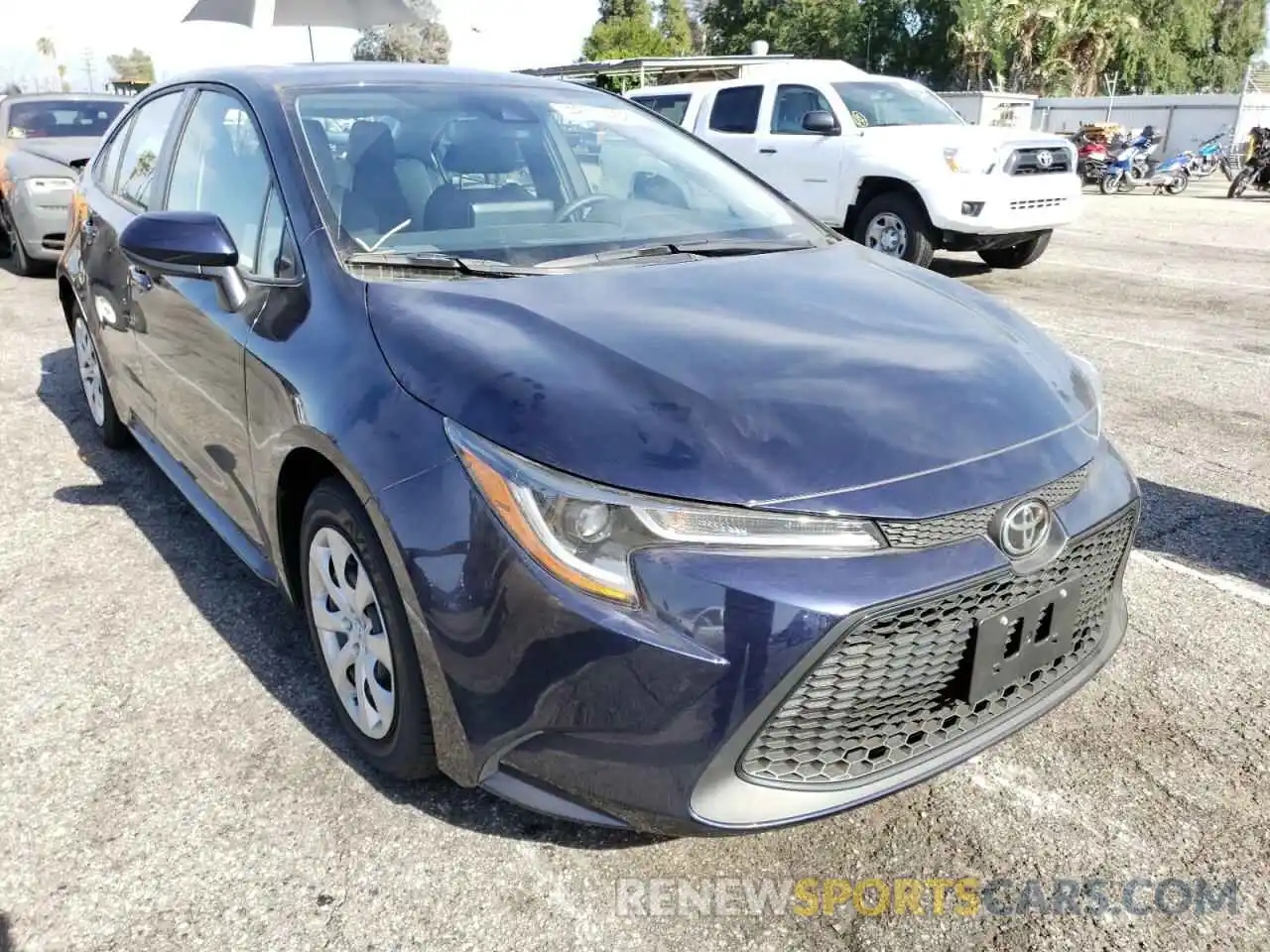 1 Photograph of a damaged car JTDEPMAE4NJ204868 TOYOTA COROLLA 2022