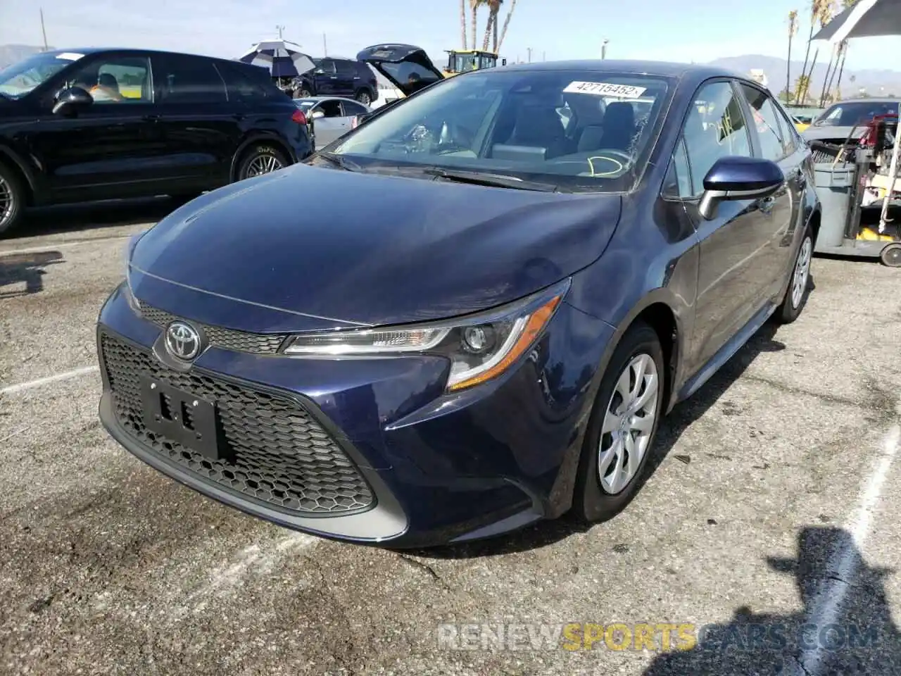 2 Photograph of a damaged car JTDEPMAE4NJ204868 TOYOTA COROLLA 2022