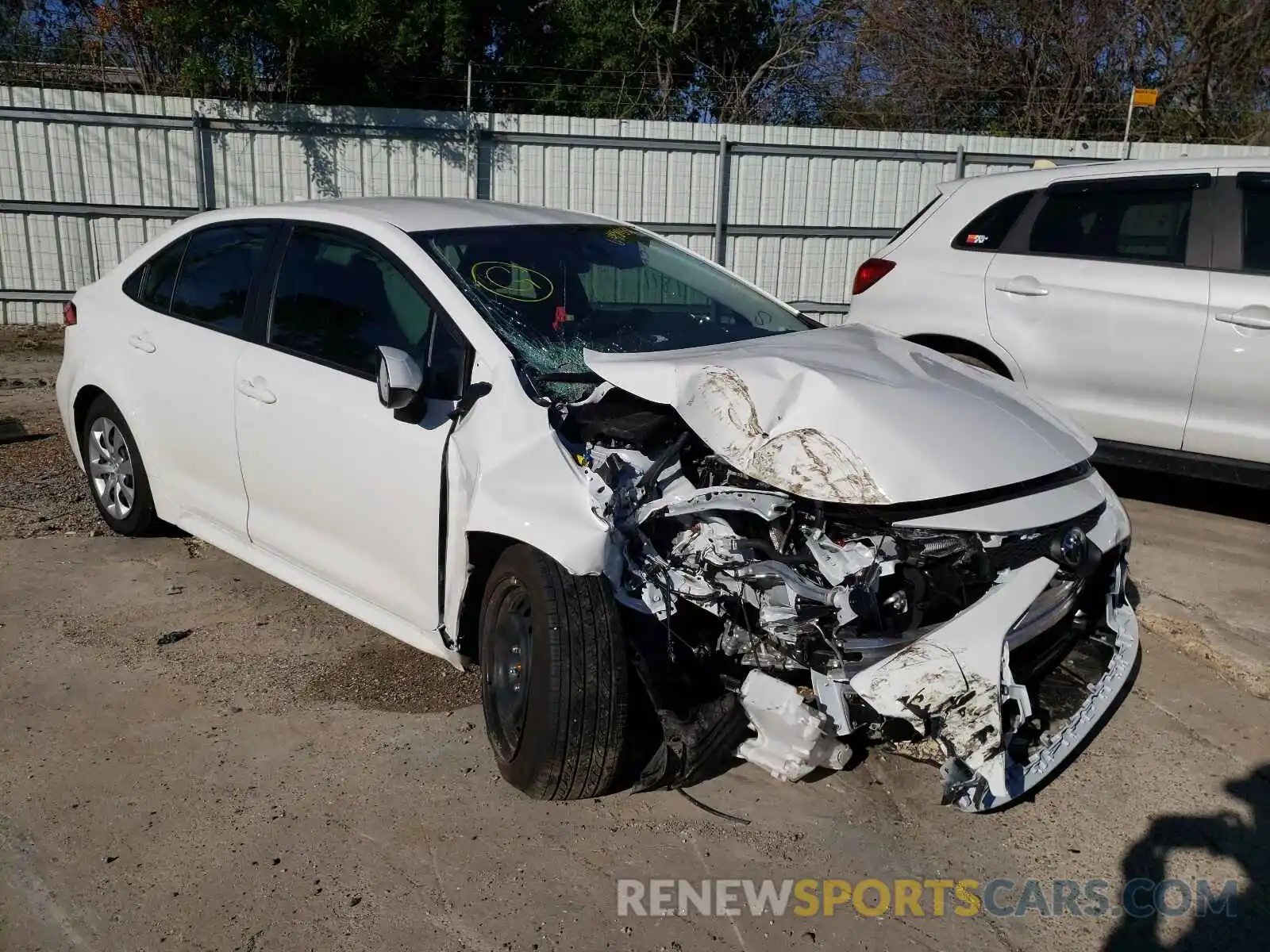 1 Photograph of a damaged car JTDEPMAE4NJ204885 TOYOTA COROLLA 2022