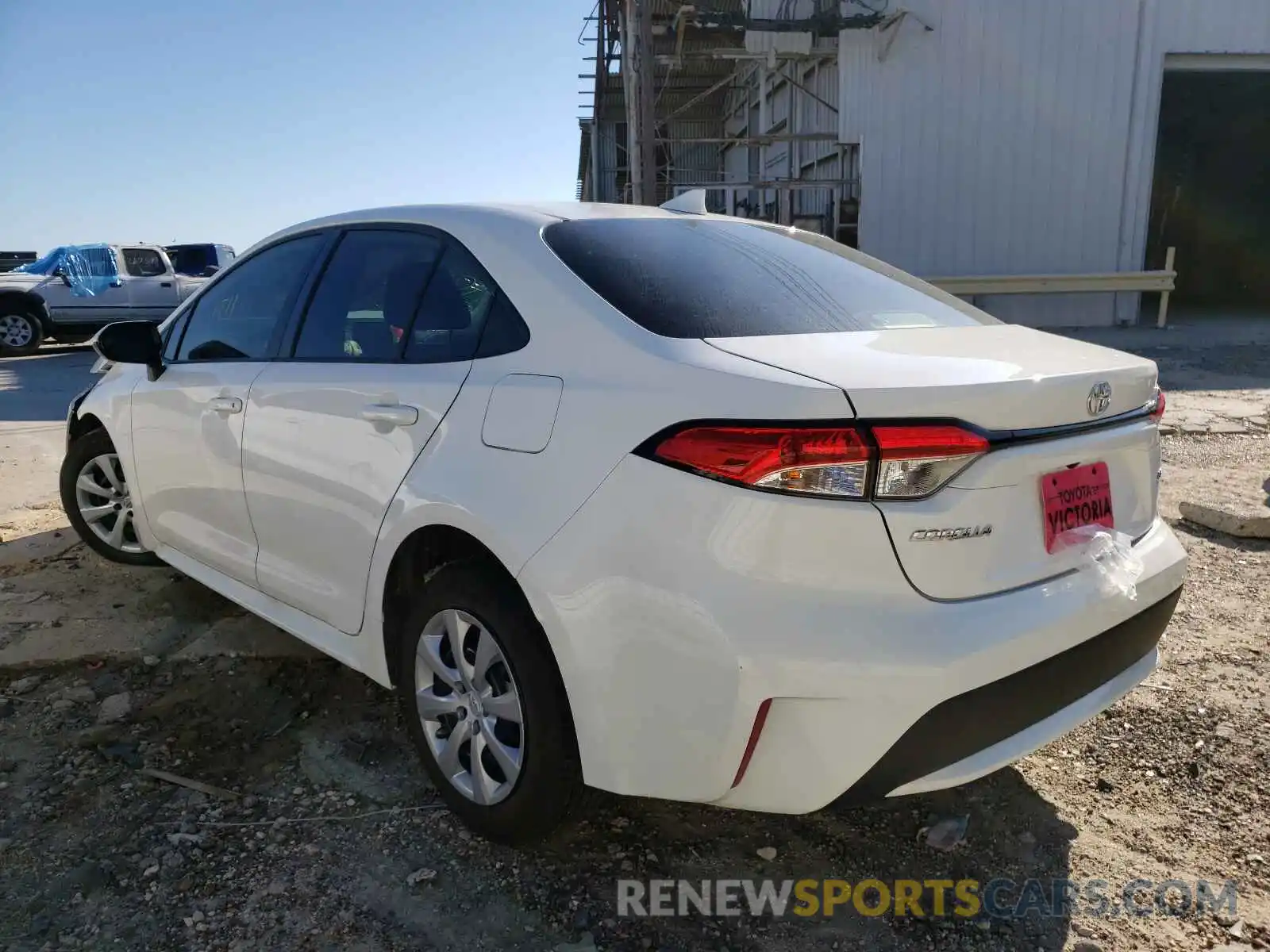 3 Photograph of a damaged car JTDEPMAE4NJ204885 TOYOTA COROLLA 2022