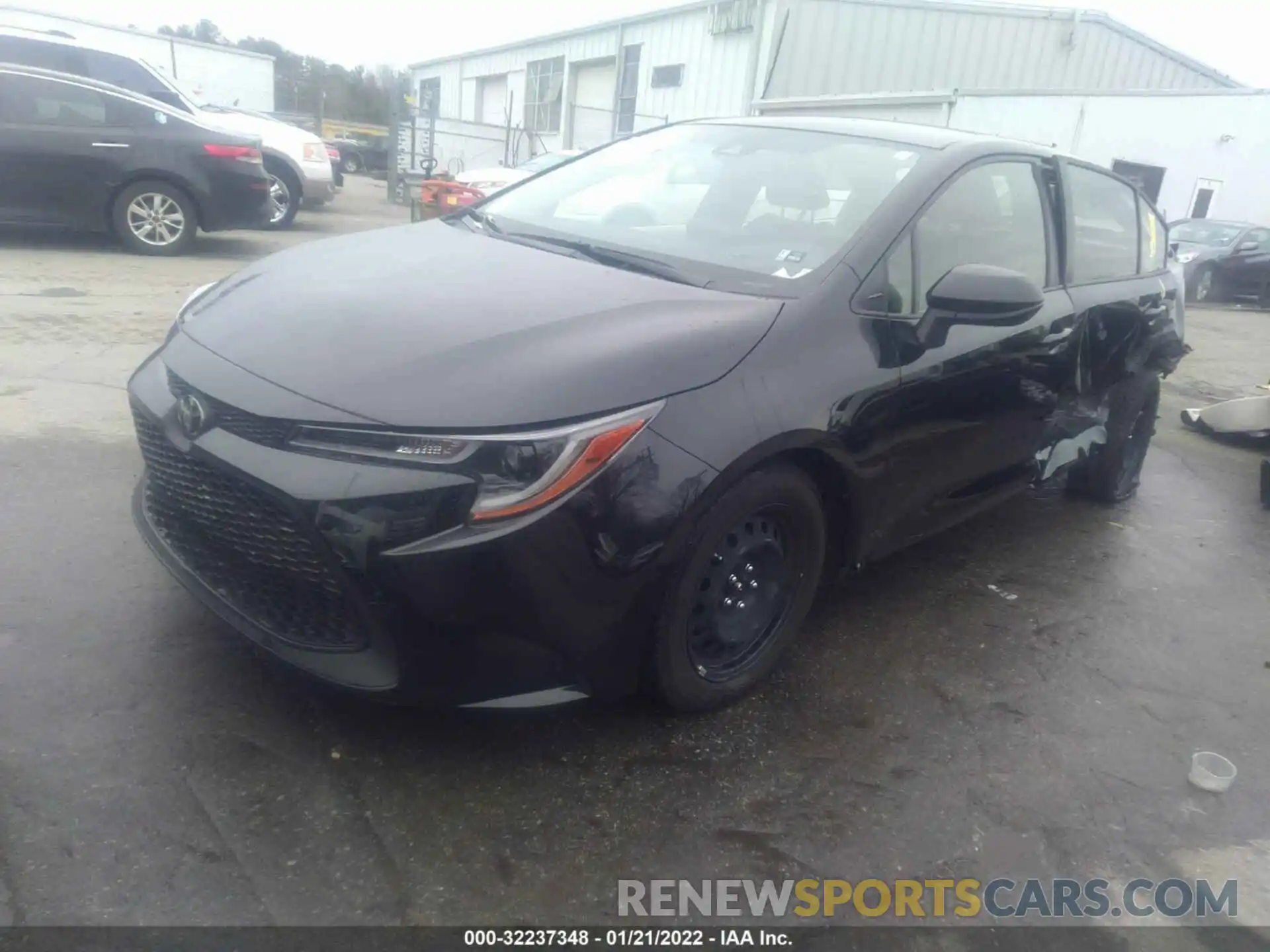 2 Photograph of a damaged car JTDEPMAE4NJ205552 TOYOTA COROLLA 2022