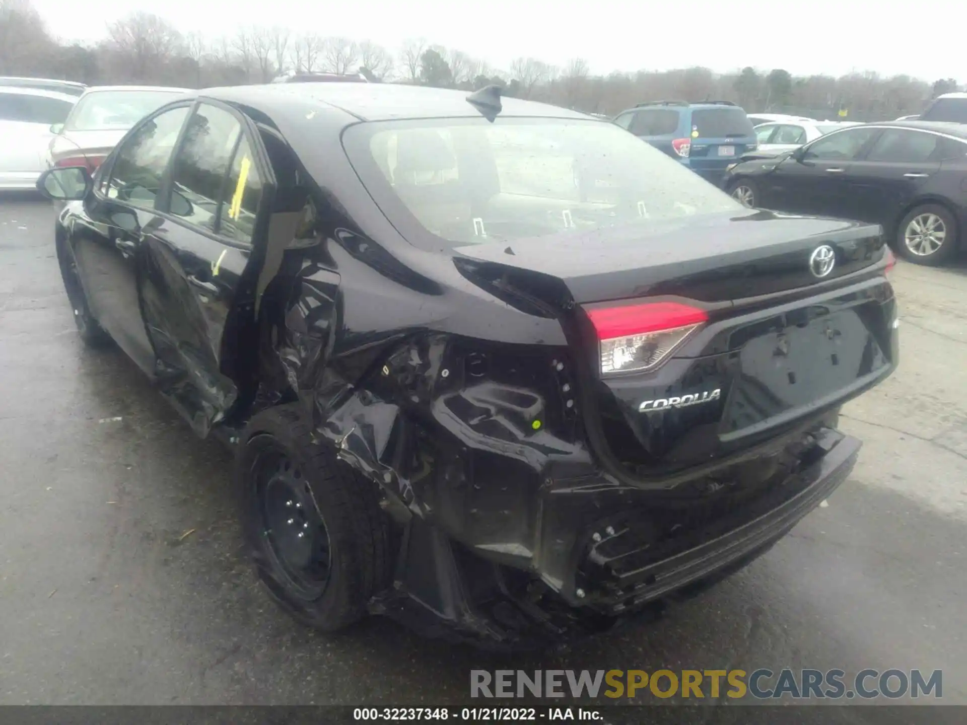 3 Photograph of a damaged car JTDEPMAE4NJ205552 TOYOTA COROLLA 2022