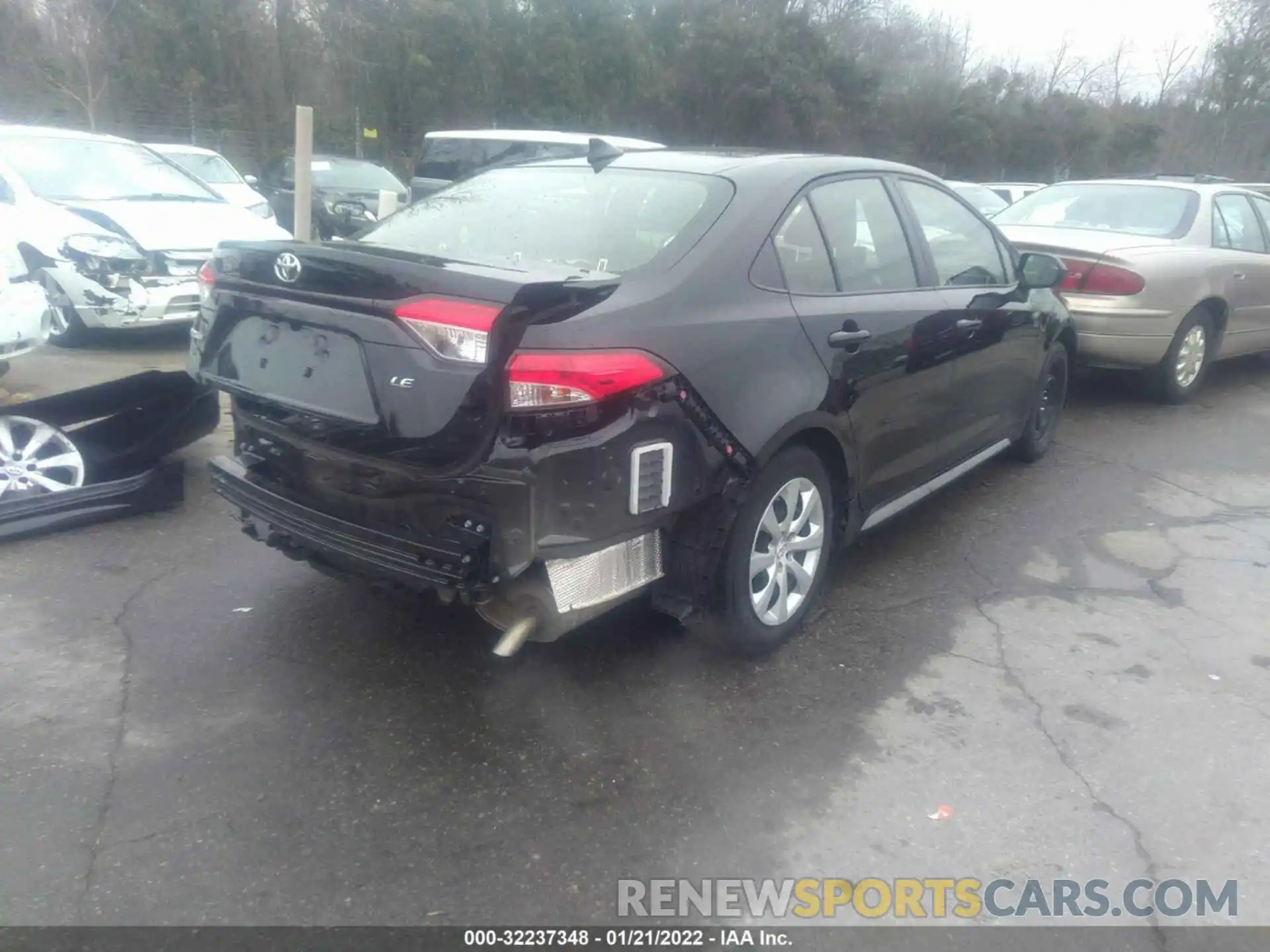 4 Photograph of a damaged car JTDEPMAE4NJ205552 TOYOTA COROLLA 2022