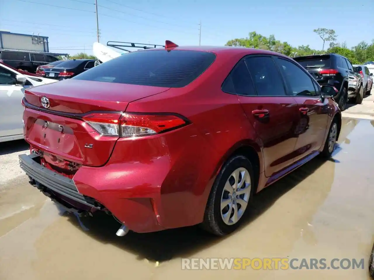 4 Photograph of a damaged car JTDEPMAE4NJ207057 TOYOTA COROLLA 2022