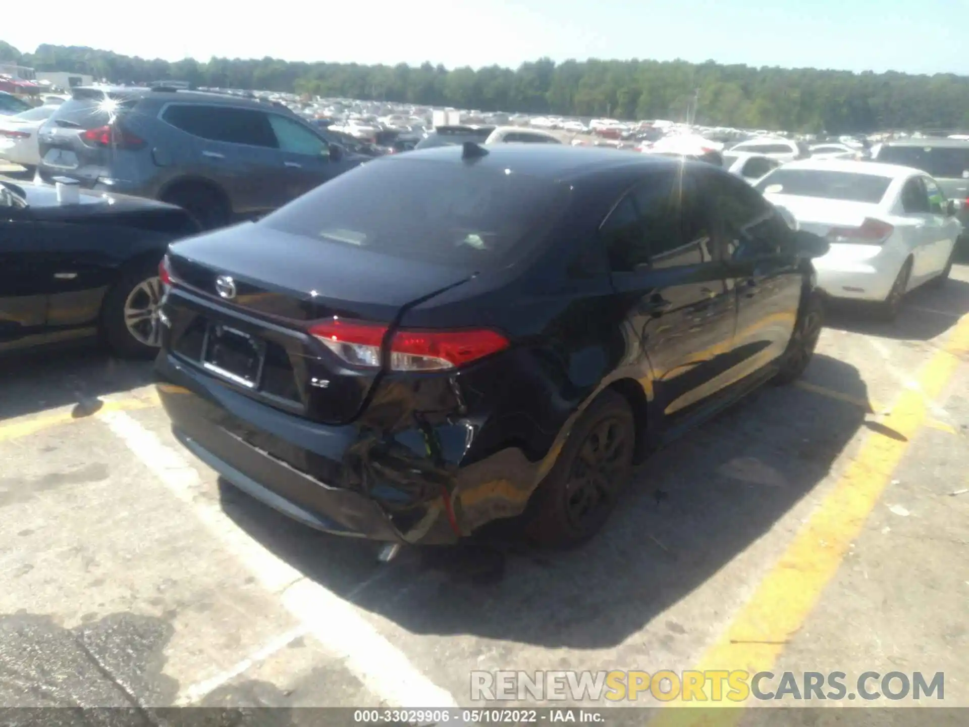 4 Photograph of a damaged car JTDEPMAE4NJ208371 TOYOTA COROLLA 2022