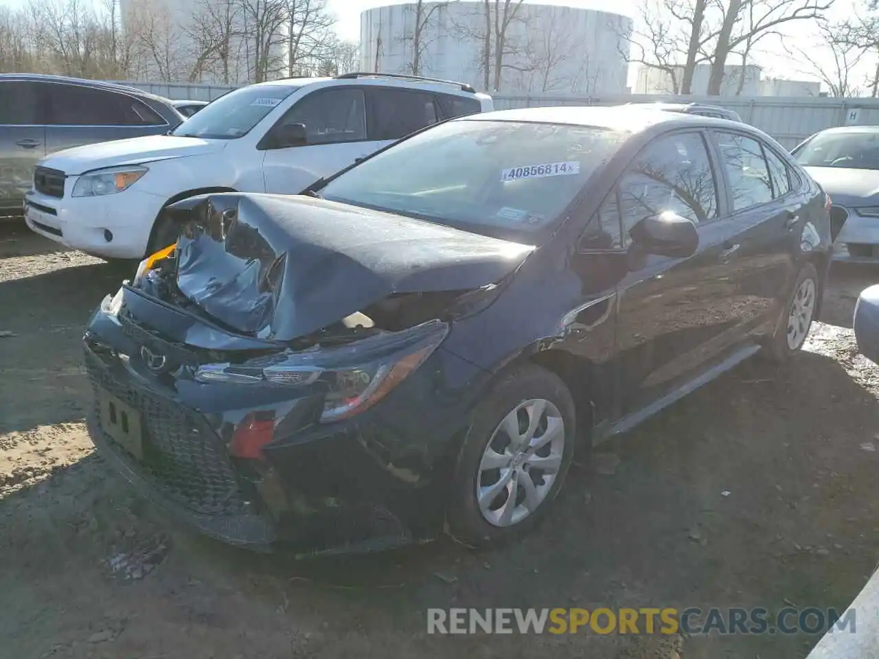 1 Photograph of a damaged car JTDEPMAE4NJ209407 TOYOTA COROLLA 2022