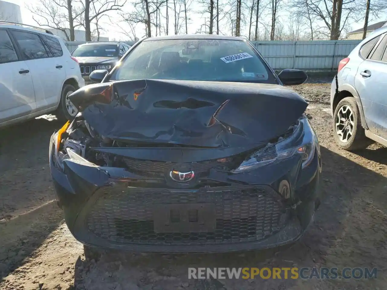 5 Photograph of a damaged car JTDEPMAE4NJ209407 TOYOTA COROLLA 2022