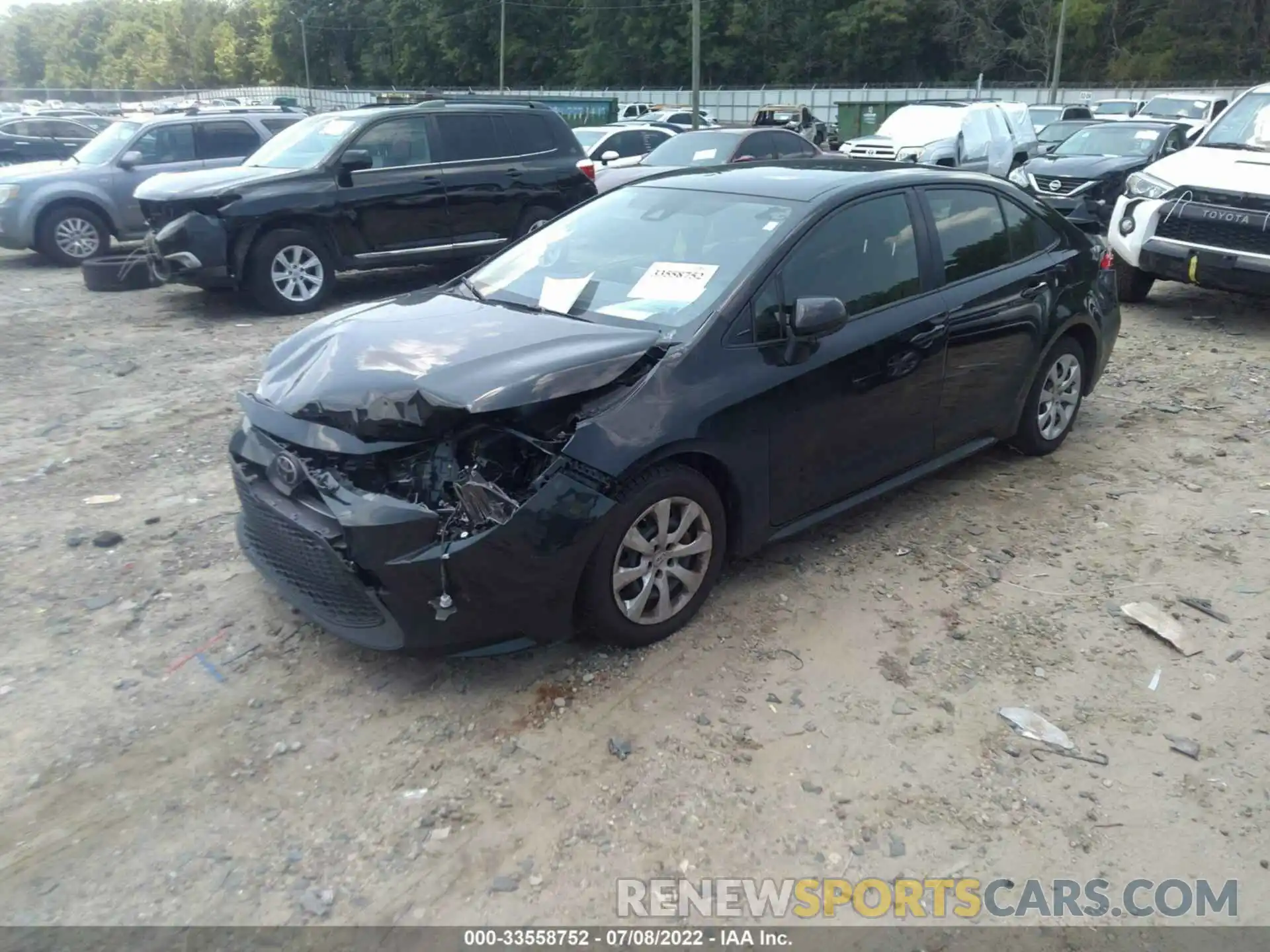 2 Photograph of a damaged car JTDEPMAE4NJ211304 TOYOTA COROLLA 2022