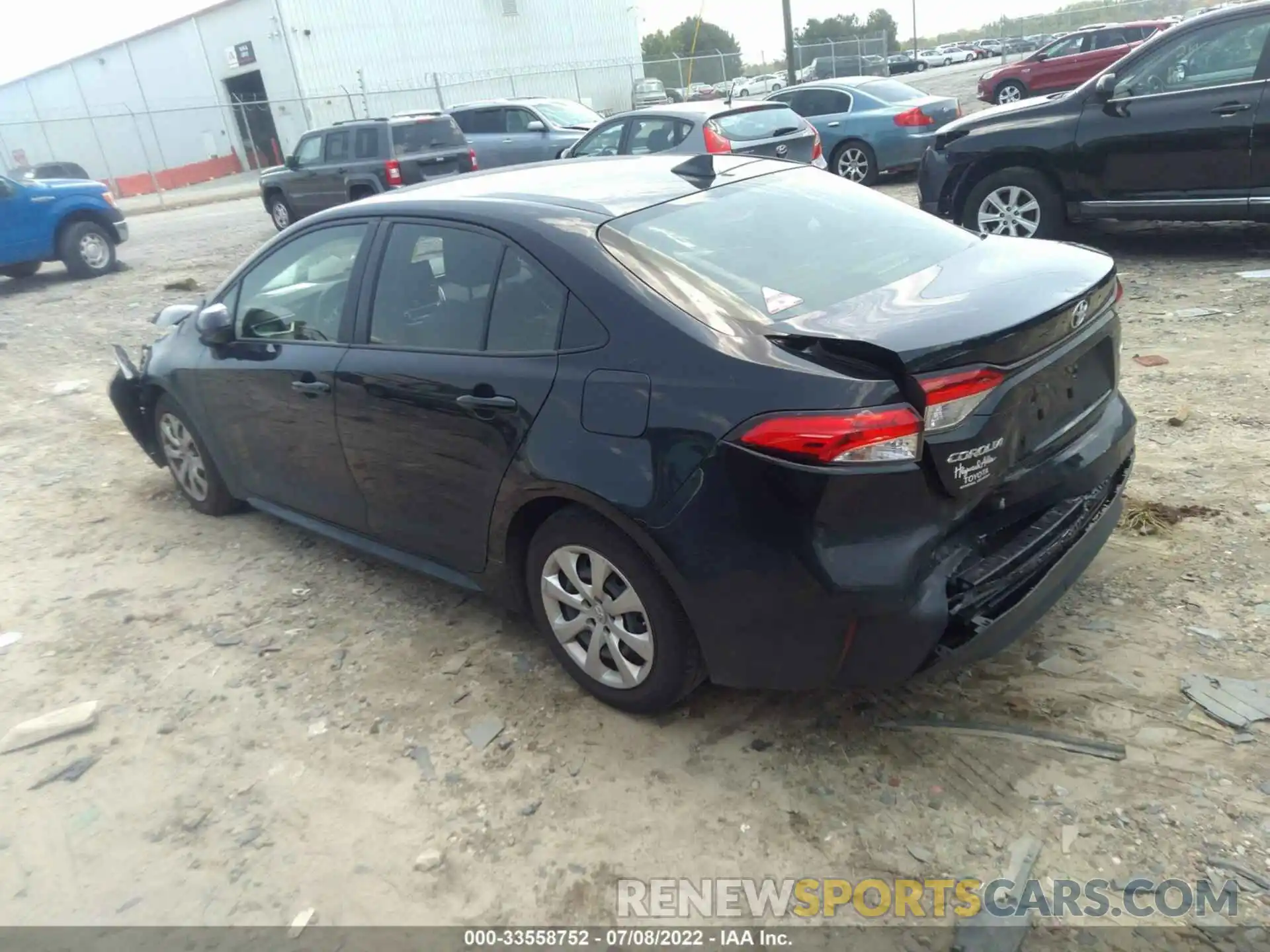 3 Photograph of a damaged car JTDEPMAE4NJ211304 TOYOTA COROLLA 2022