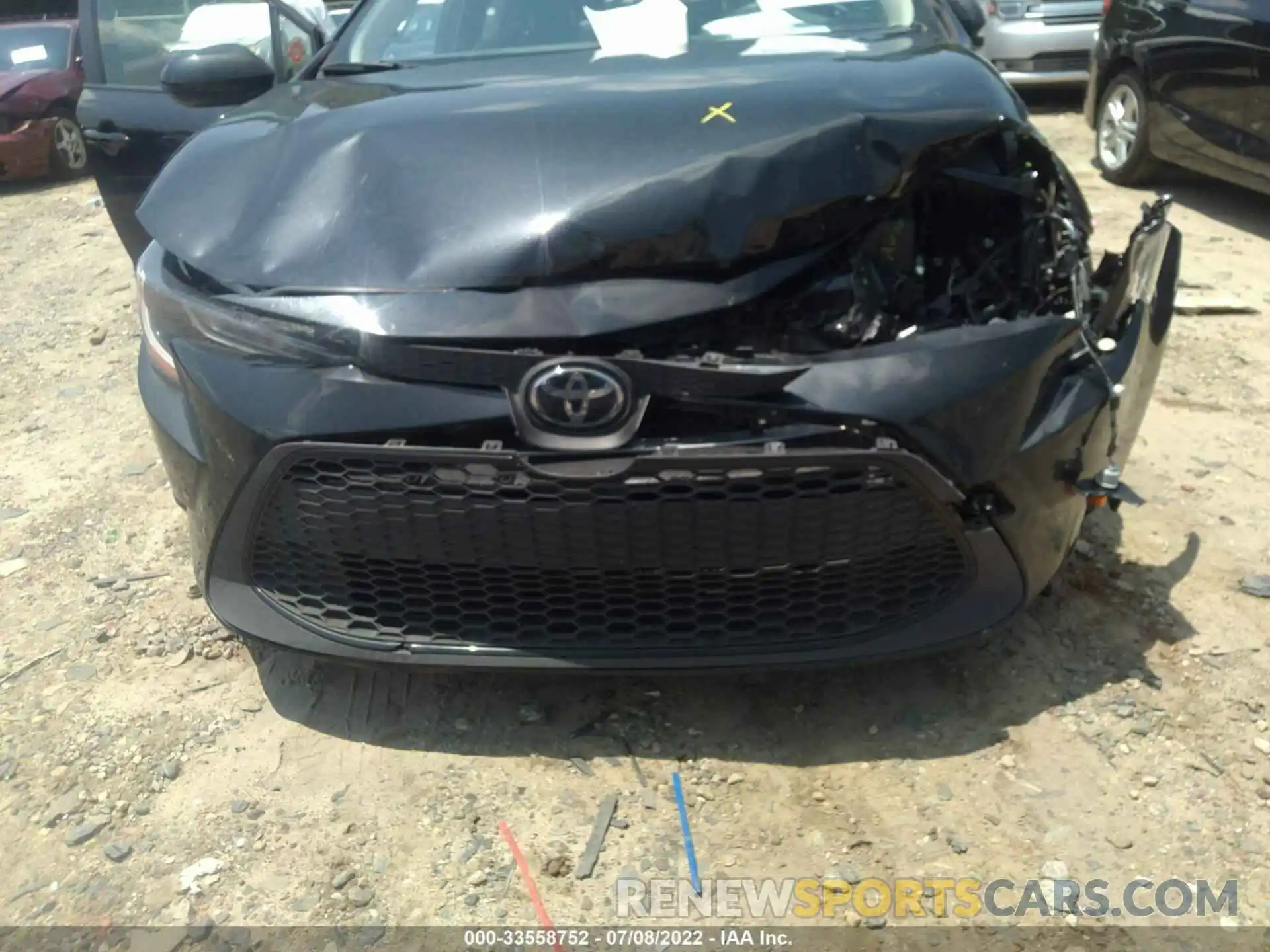 6 Photograph of a damaged car JTDEPMAE4NJ211304 TOYOTA COROLLA 2022