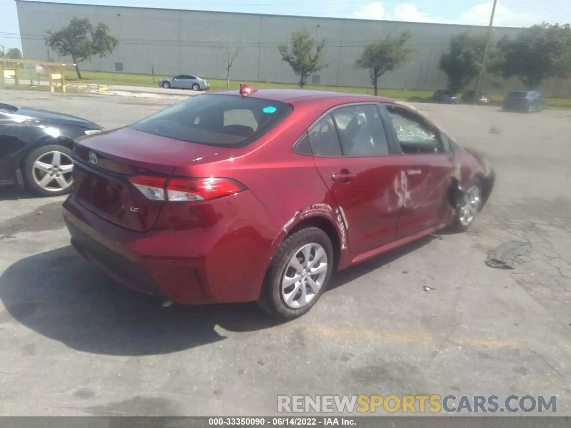 4 Photograph of a damaged car JTDEPMAE4NJ212369 TOYOTA COROLLA 2022