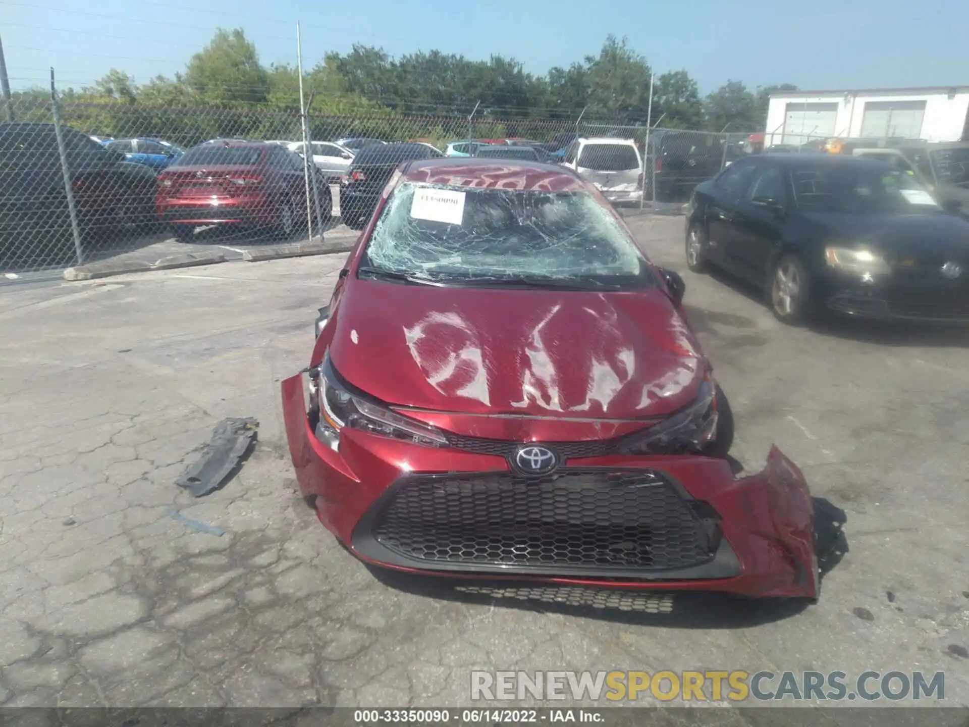 6 Photograph of a damaged car JTDEPMAE4NJ212369 TOYOTA COROLLA 2022