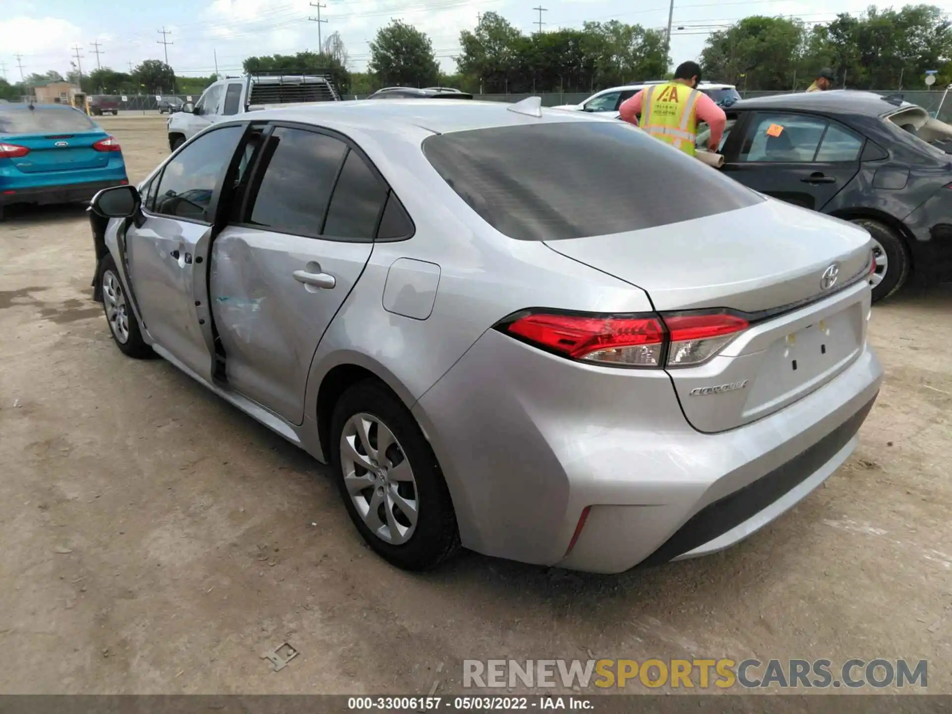 3 Photograph of a damaged car JTDEPMAE4NJ213649 TOYOTA COROLLA 2022