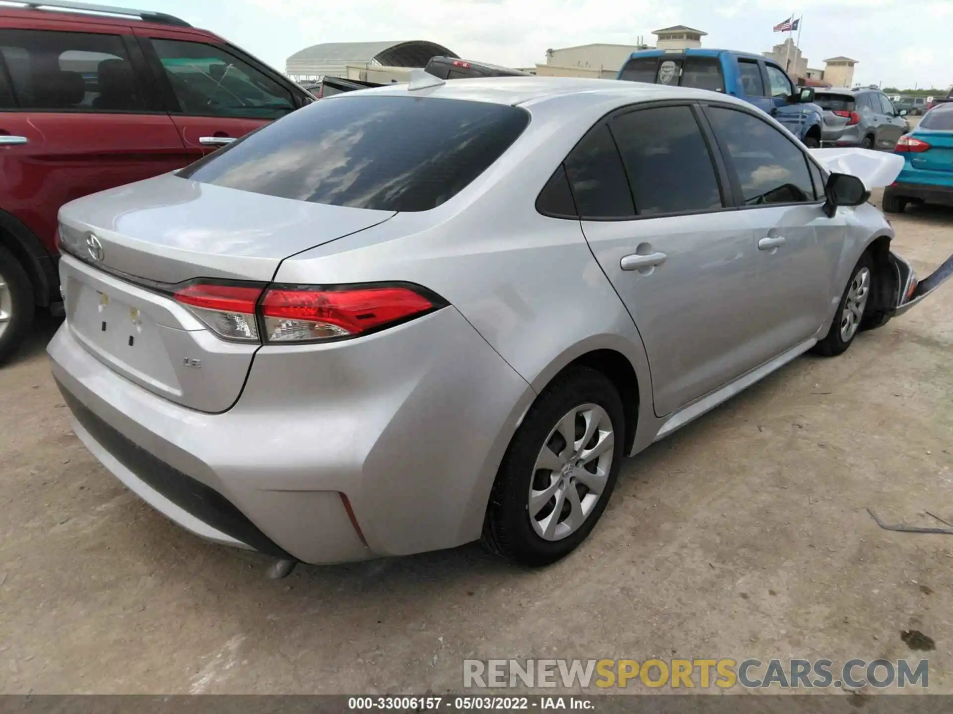 4 Photograph of a damaged car JTDEPMAE4NJ213649 TOYOTA COROLLA 2022