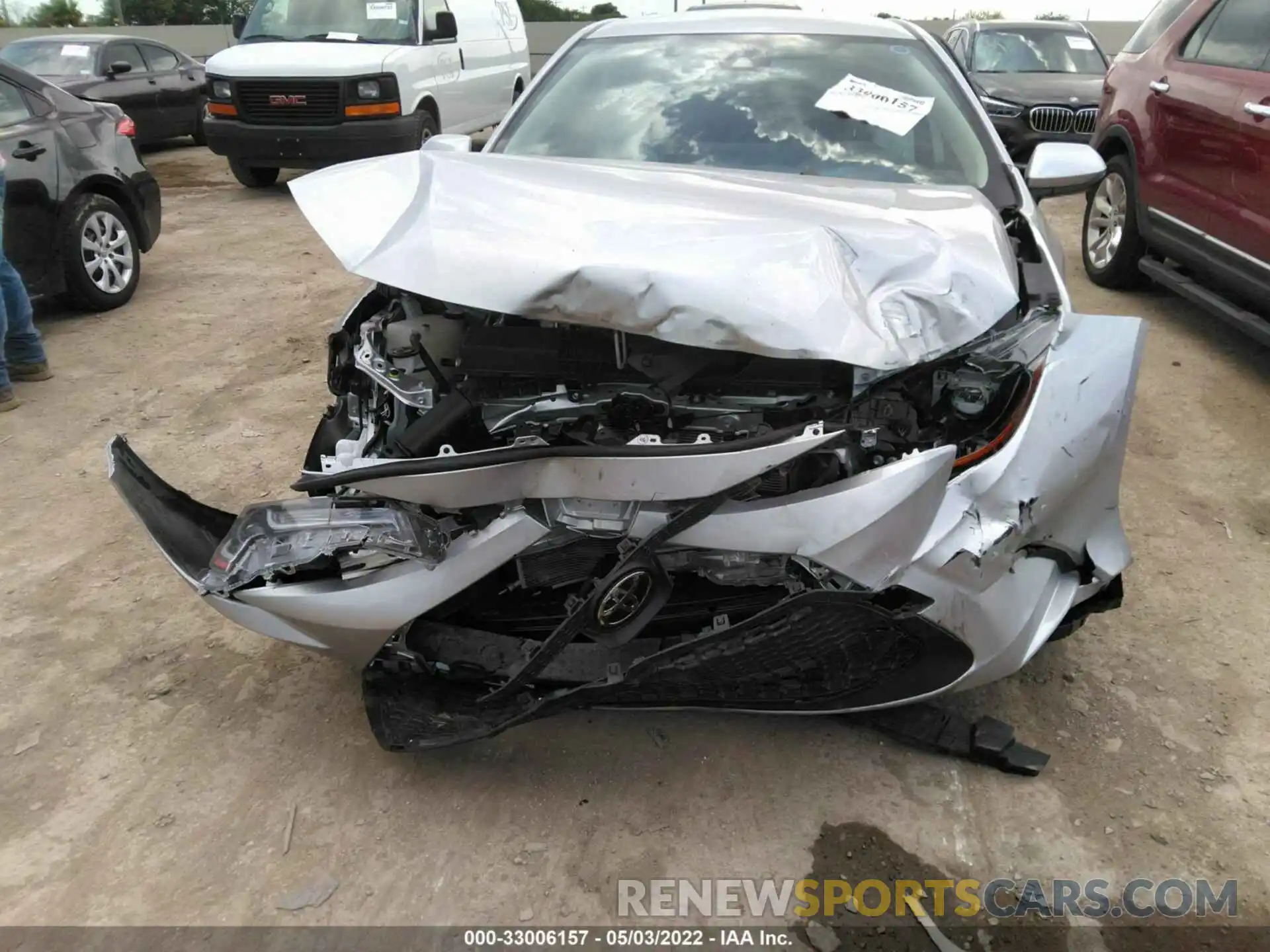 6 Photograph of a damaged car JTDEPMAE4NJ213649 TOYOTA COROLLA 2022