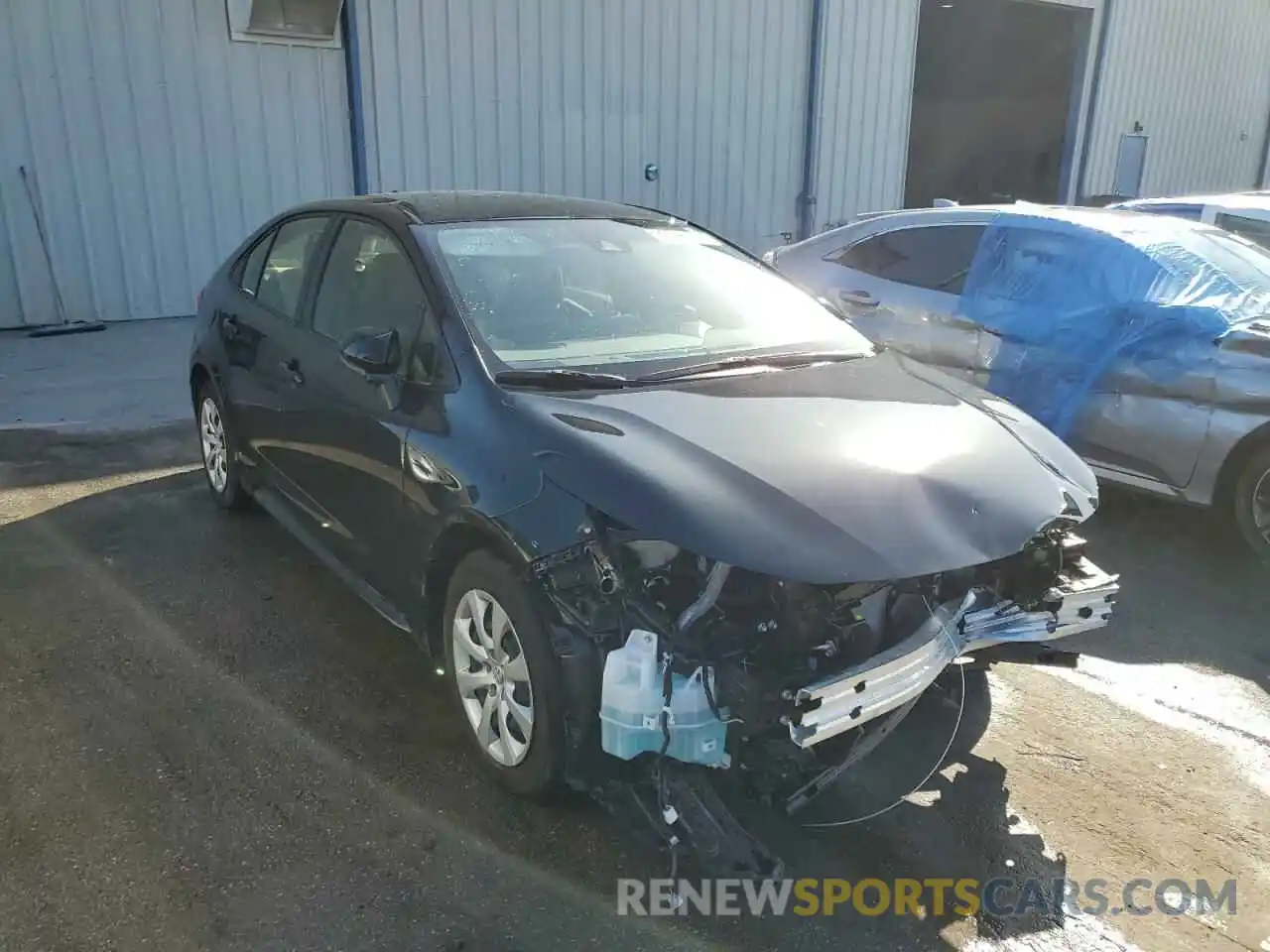 1 Photograph of a damaged car JTDEPMAE4NJ217961 TOYOTA COROLLA 2022