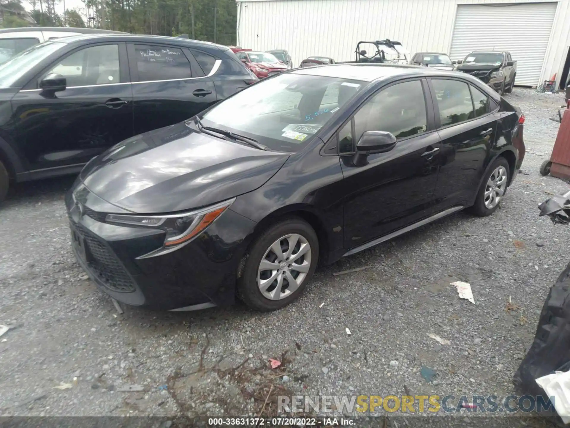 2 Photograph of a damaged car JTDEPMAE4NJ219516 TOYOTA COROLLA 2022