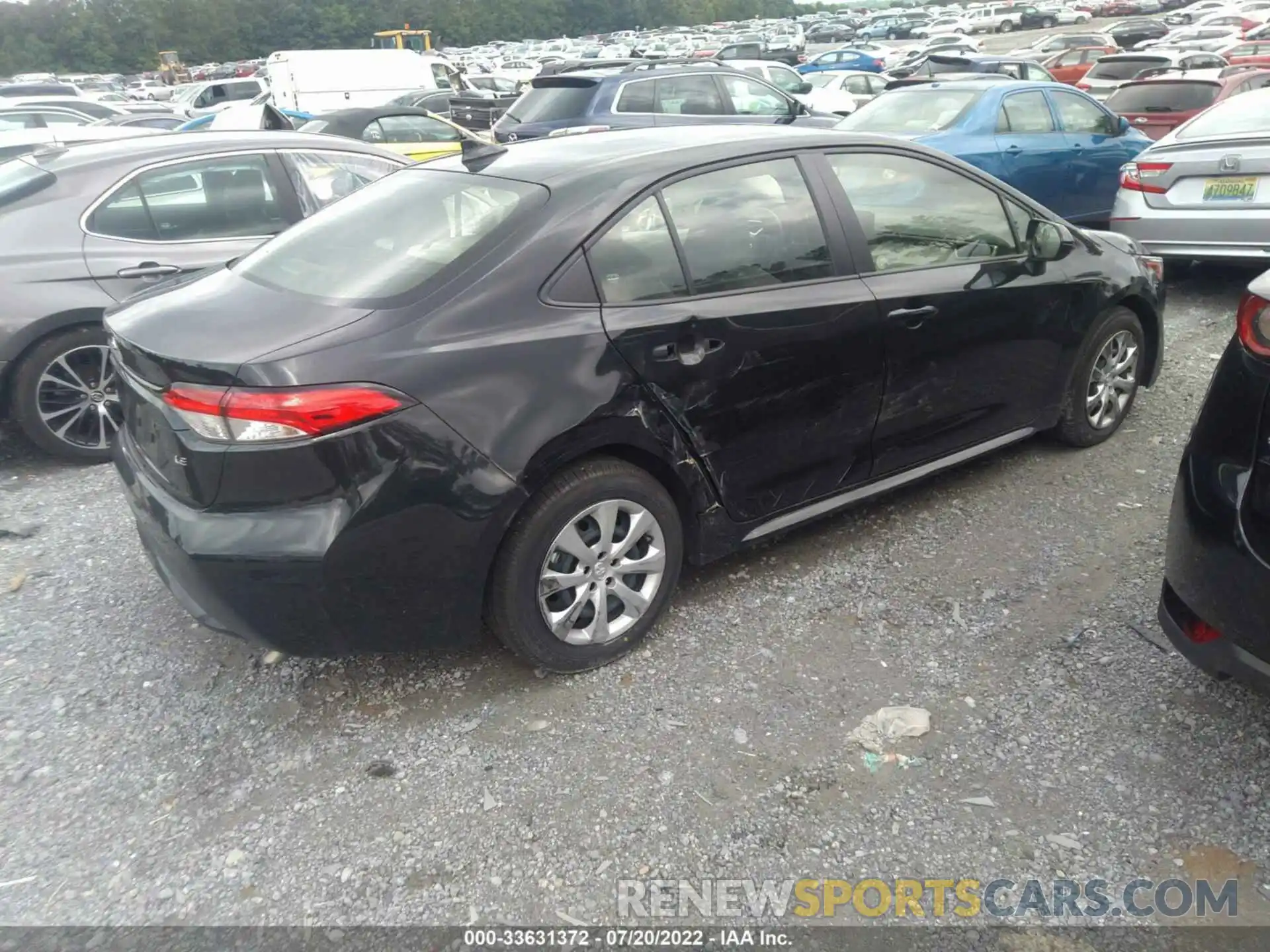 4 Photograph of a damaged car JTDEPMAE4NJ219516 TOYOTA COROLLA 2022