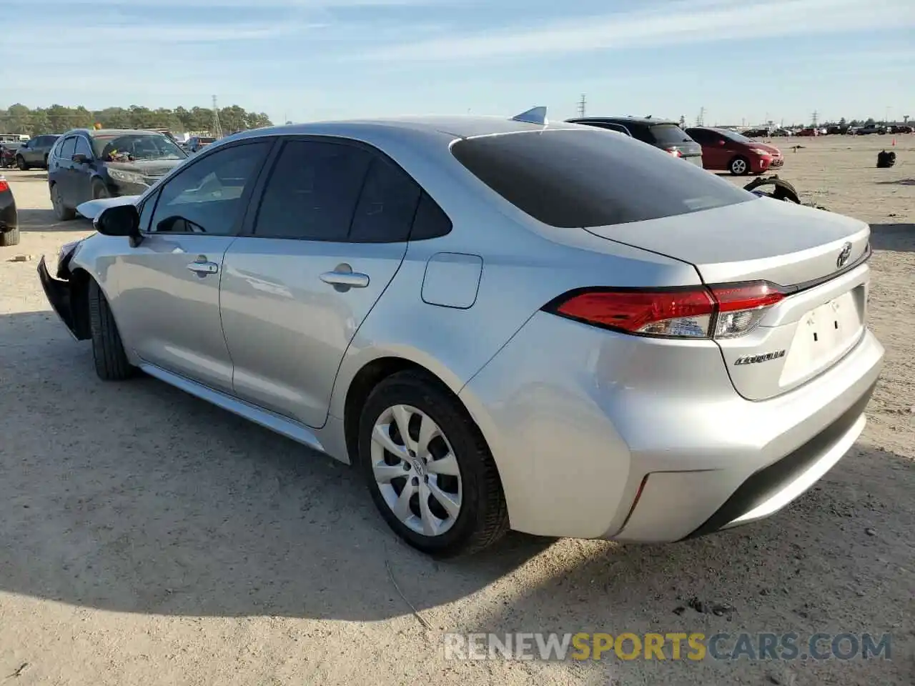 2 Photograph of a damaged car JTDEPMAE4NJ219595 TOYOTA COROLLA 2022